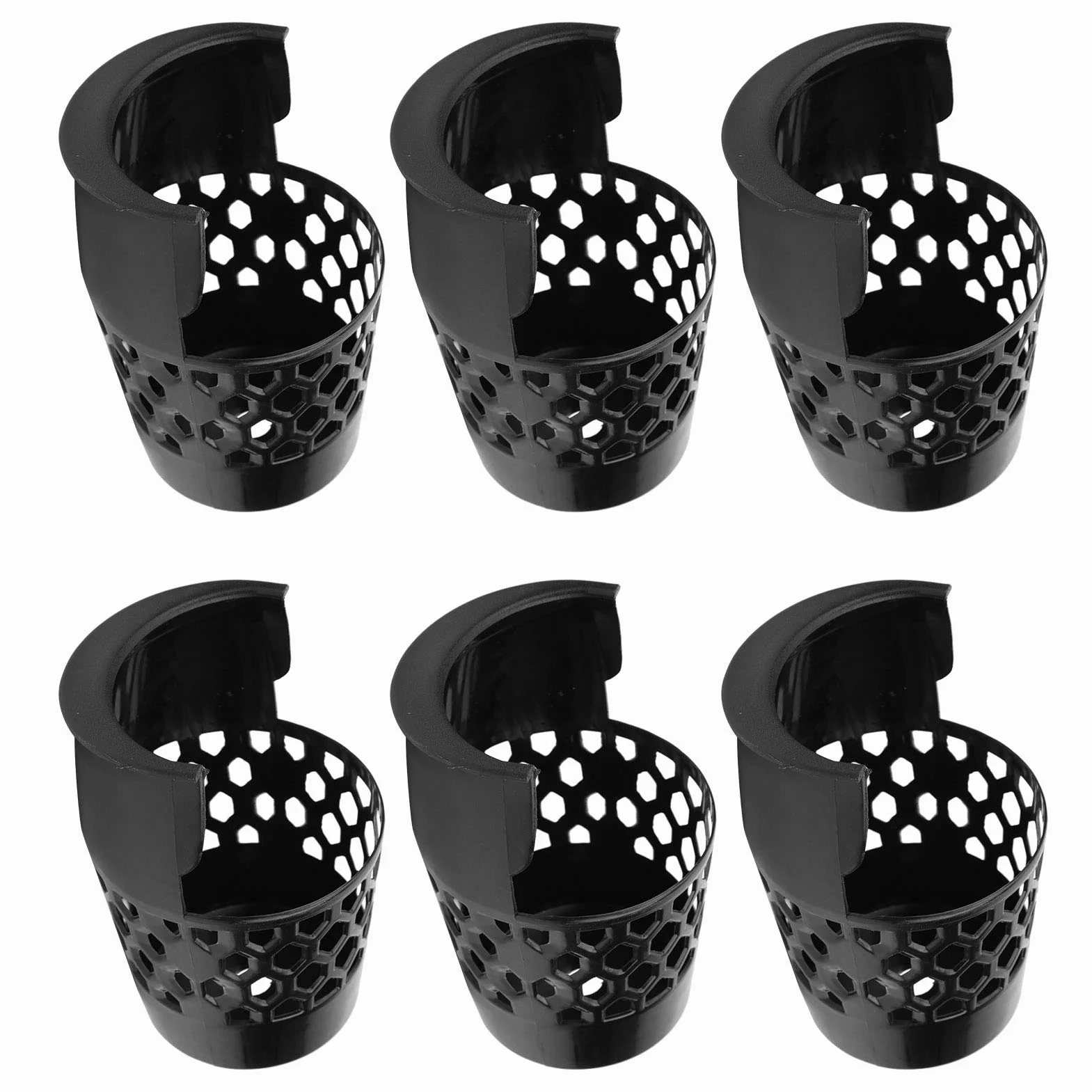 Bolsillos para mesa de billar 6 piezas redes de plástico accesorios