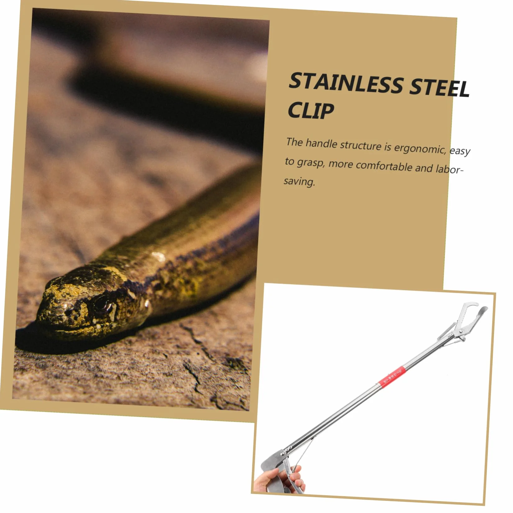 Alipis Pinza Multiusos Inoxidable para Cangrejos y Eels Herramienta de Pesca
