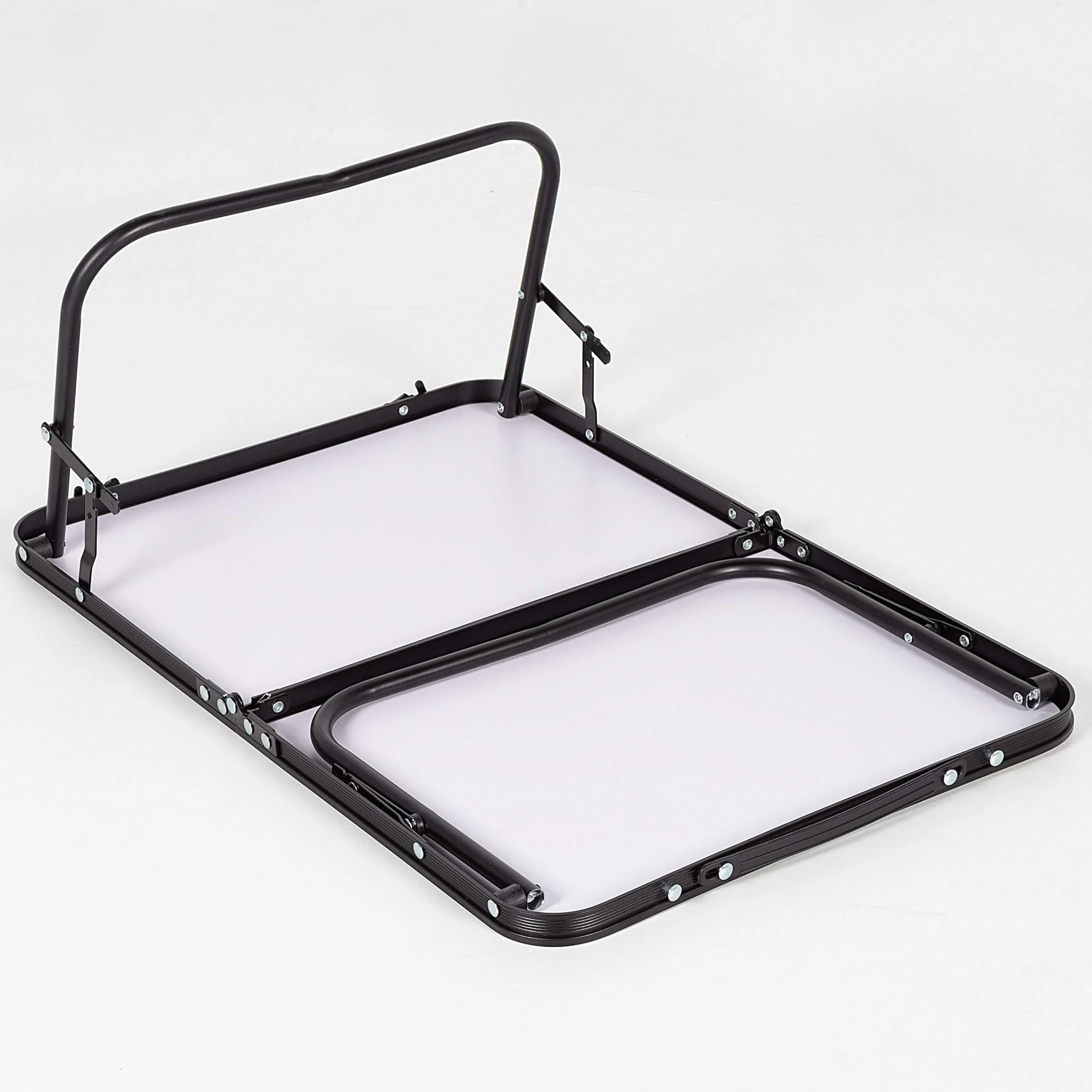 AKTIVE Mesa baja plegable 60x40x25 cm Efecto bambú Aluminio MDF 20 kg