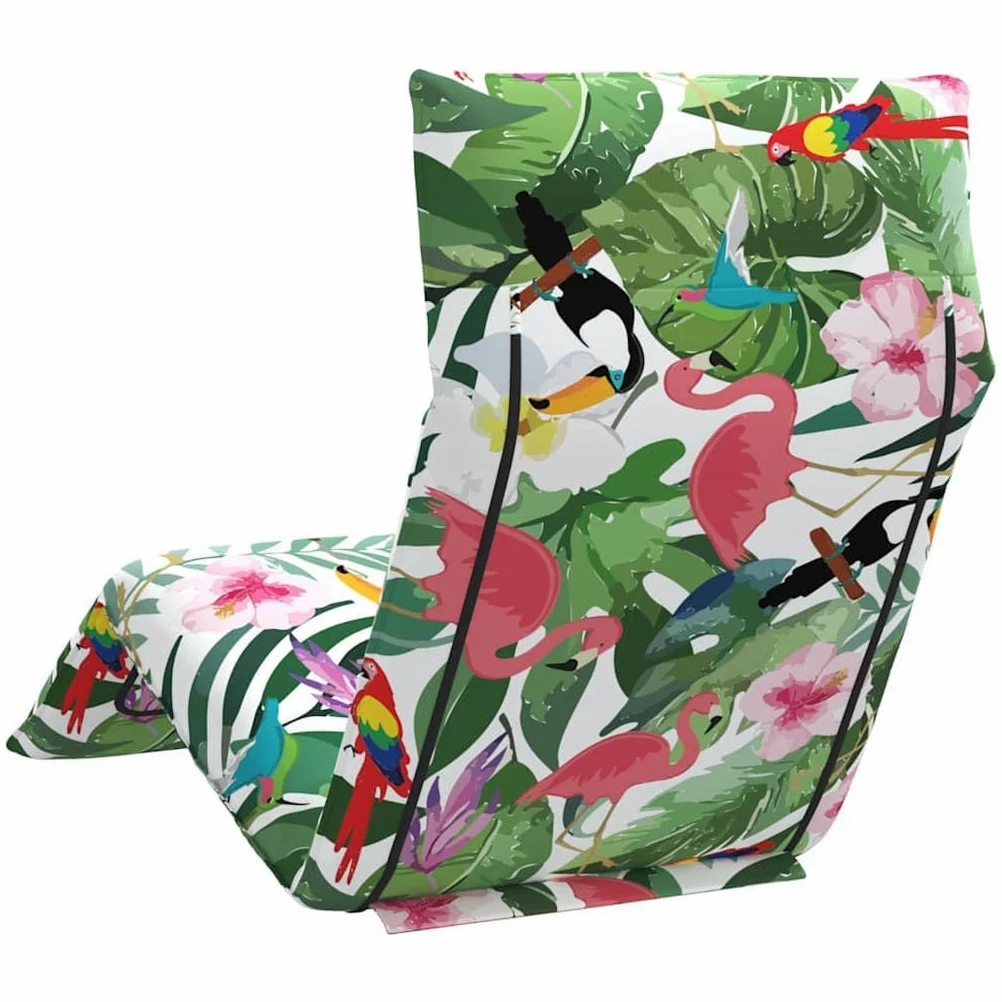Tumbona plegable multicolor 175 x 54 x 8,5 cm, tela Oxford, ajustable en 5 direcciones, repelente al agua, para jardín, playa, piscina, silla de relajación, silla de gravedad cero interior