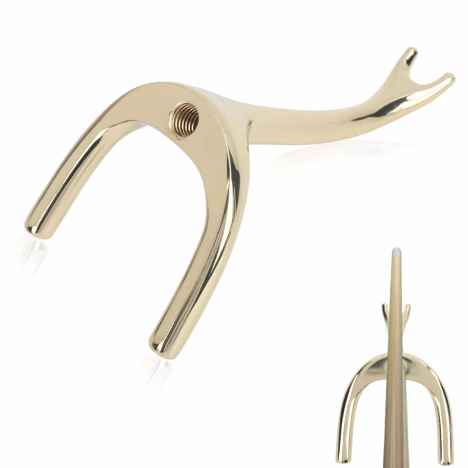 Soporte para Taco de Billar portátil, Horquilla para Cabeza de Puente, Accesorios para Mesa