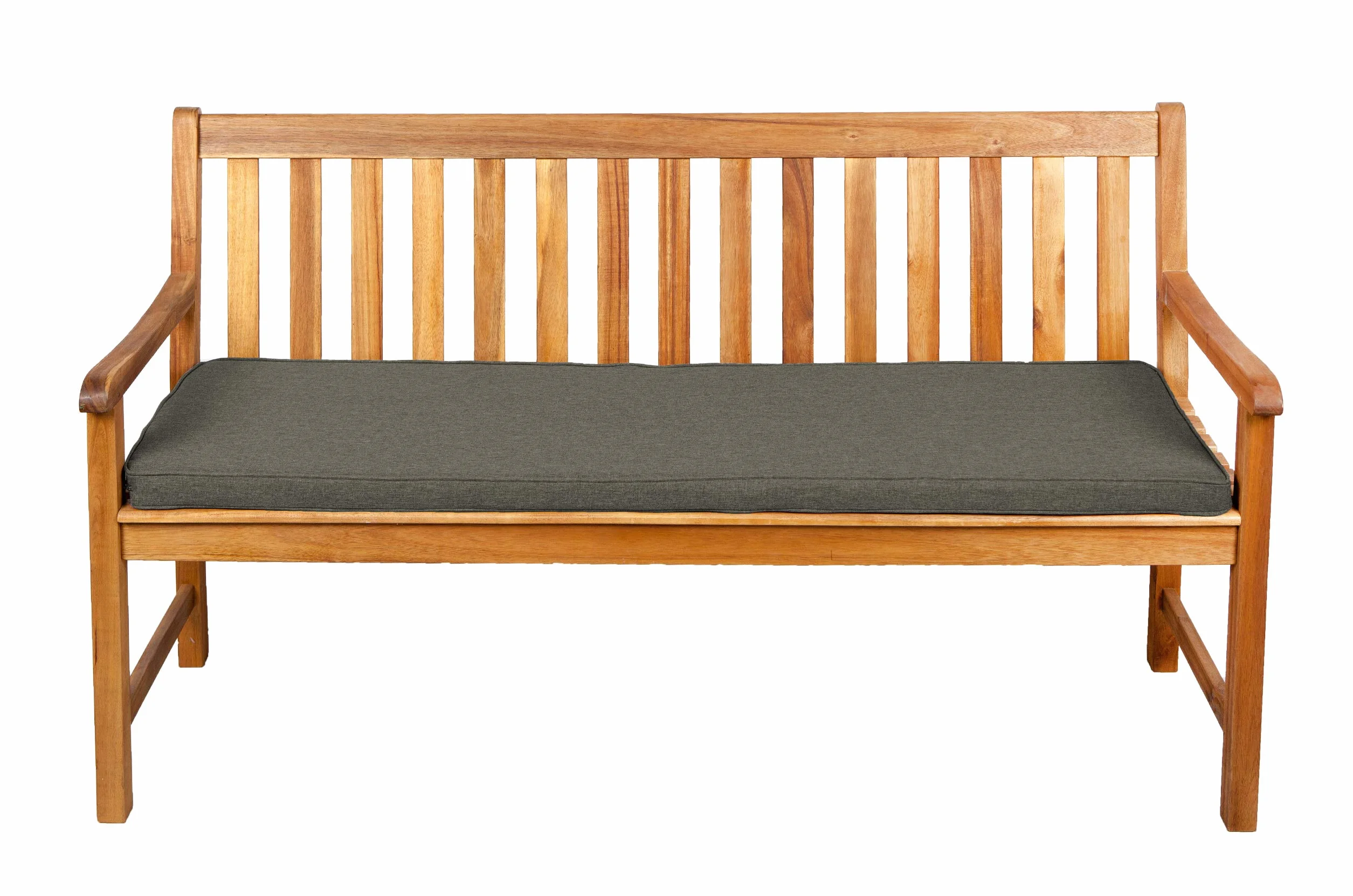 Gutekissen® Cojín de Asiento para Banco, Columpios de Jardín, 120x50x5, Verde Oscuro