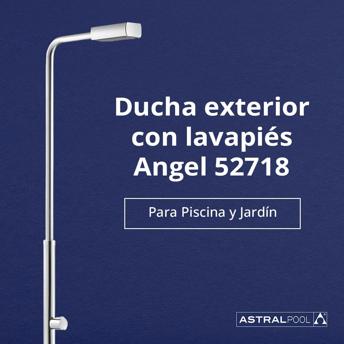 Astralpool Angel Piscina Ducha con Lavapies 52718