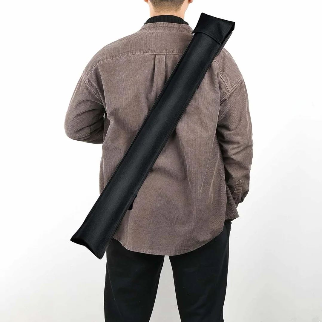 Bolsa de Taco de Billar Portátil para Almacenamiento de Varillas de Billar de 1/2 Snooker
