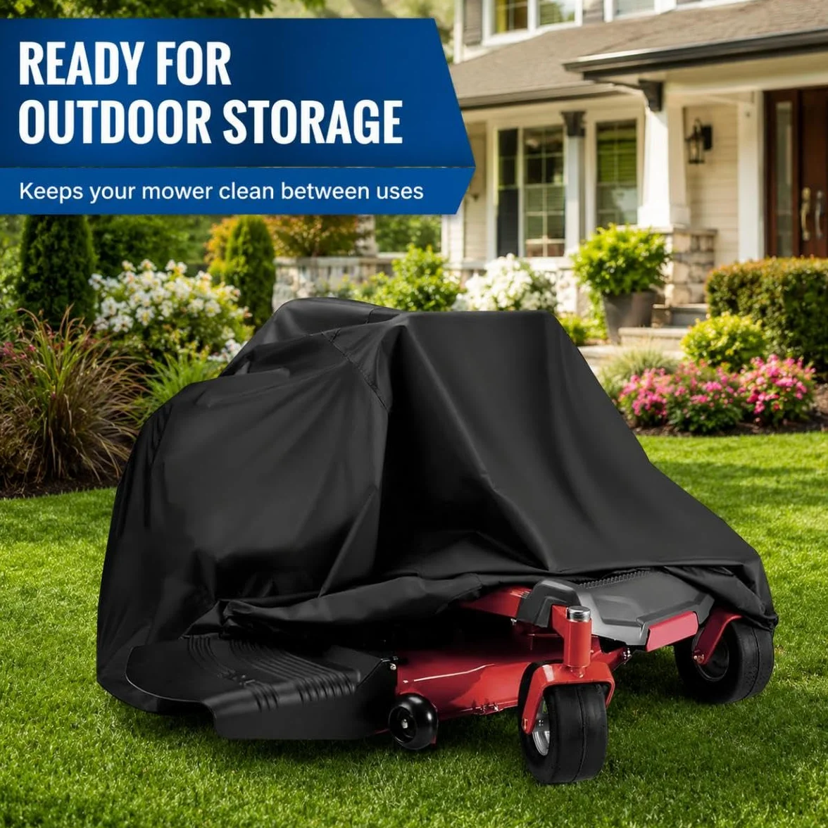 Funda Protectora Cortacésped para Ferris IS700Z 5901214 5901215 5901224 | Funda para Tractor Cortacsped Cubierta del Tractor de Jardín Cubierta Impermeable Cortacésped Resistente Polvo Nieve Lona