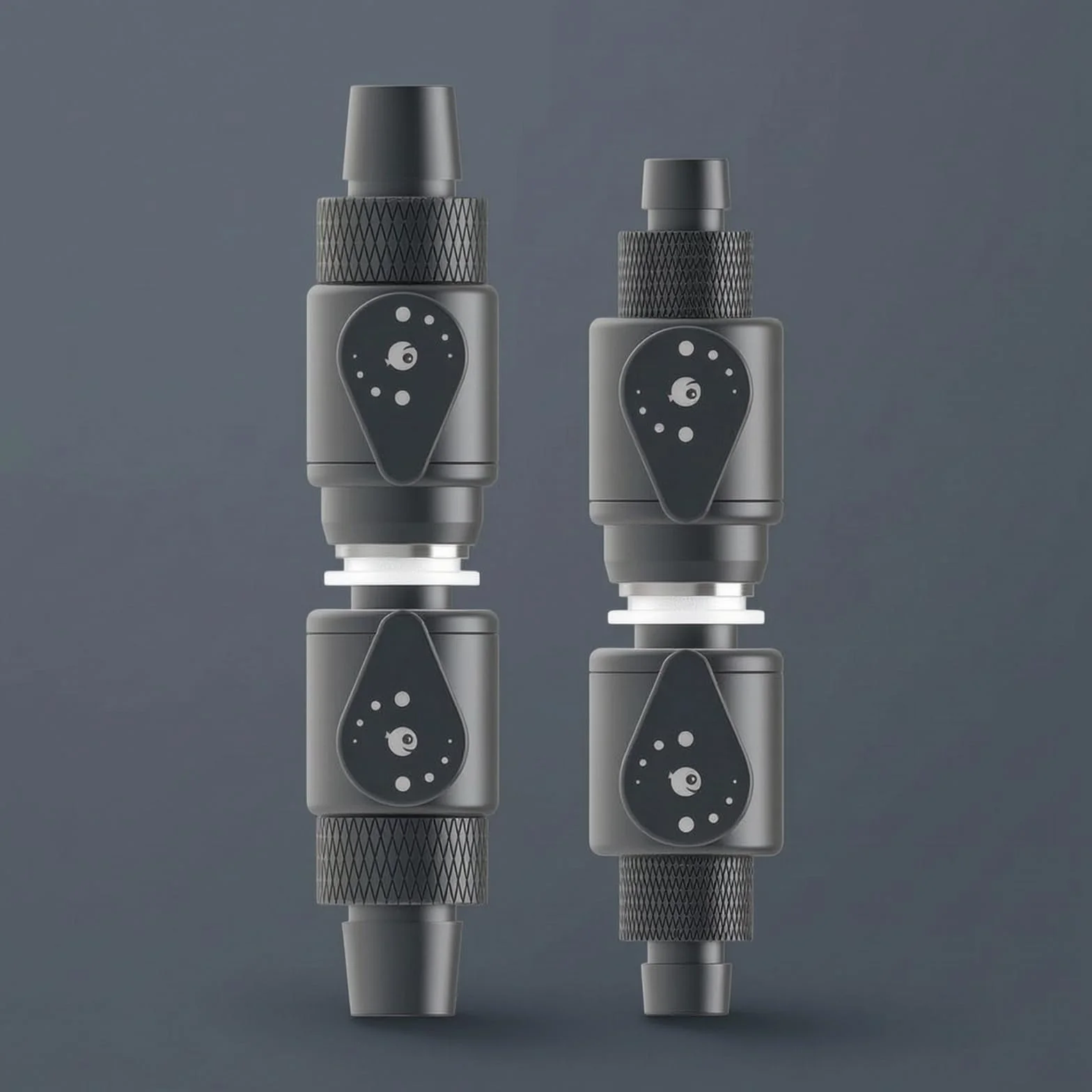 2 Piezas Conector Rápido con Válvula Bola Conector Rápido Tubo Resistente Adaptador Tubo para Aficionados a la Fontanería, 12mm A 16mm