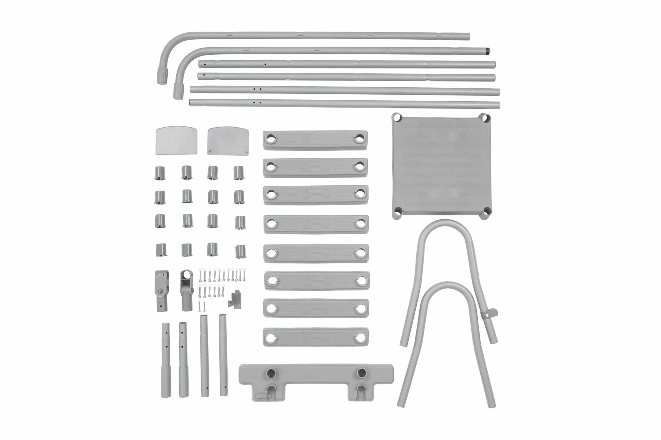 Bestway Escalera para Piscina Abatible 1,32 m con Seguro