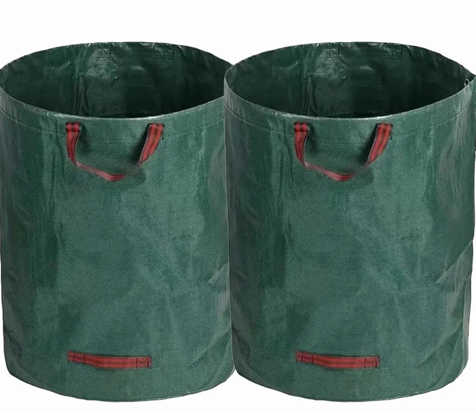 Sacos de Jardin Bolsa de residuos de jardín, contenedor de recolección de residuos de hojas, contenedor de almacenamiento de hierba, hojas de jardín reutilizables Bolsa Jardin(120L,2PCS)