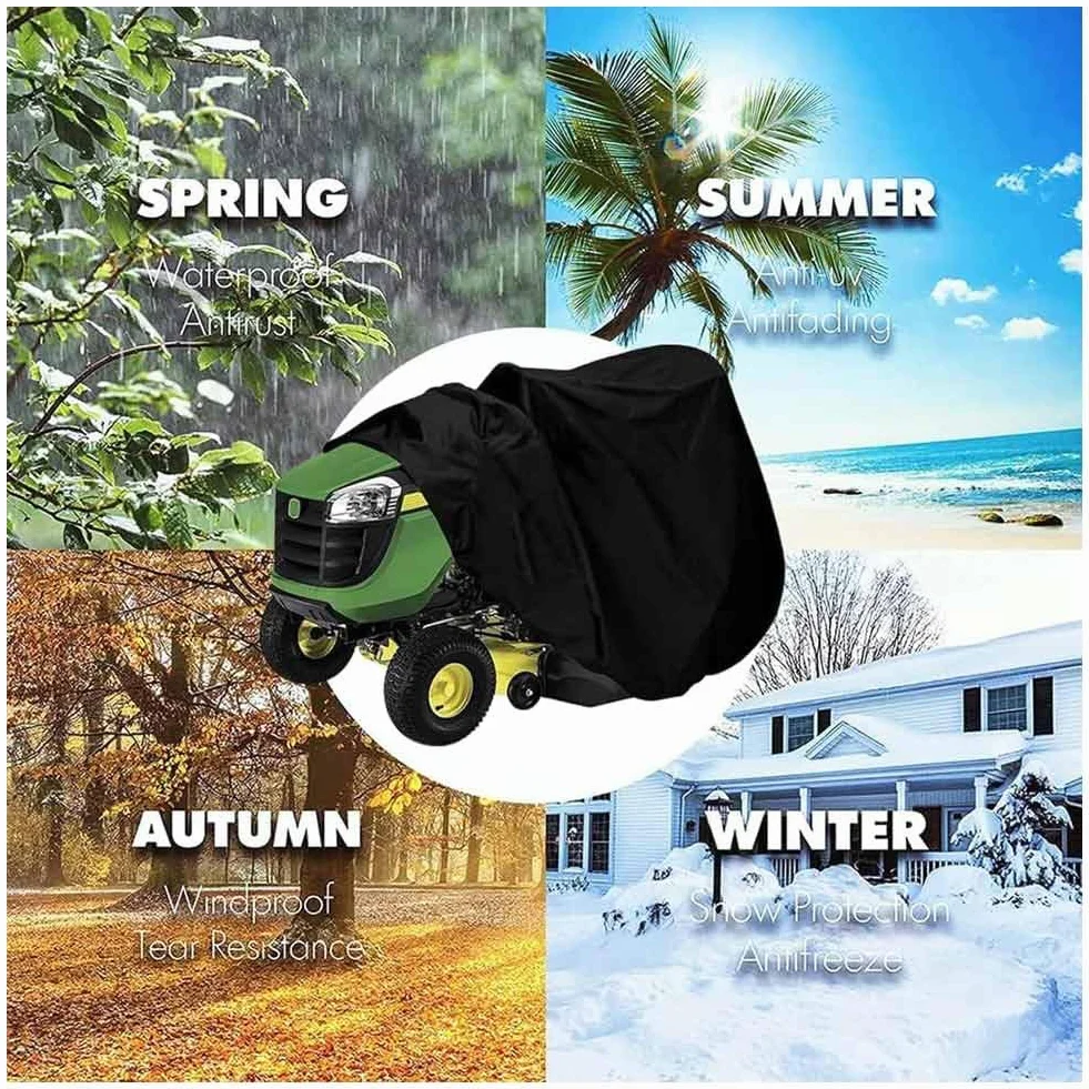 Funda Cortacésped para Greenworks Commercial Z 52 2024-2026 | Cubierta Impermeable Tejido Oxford 420D Protector de lluvia Polvo y Rayos UV Exterior