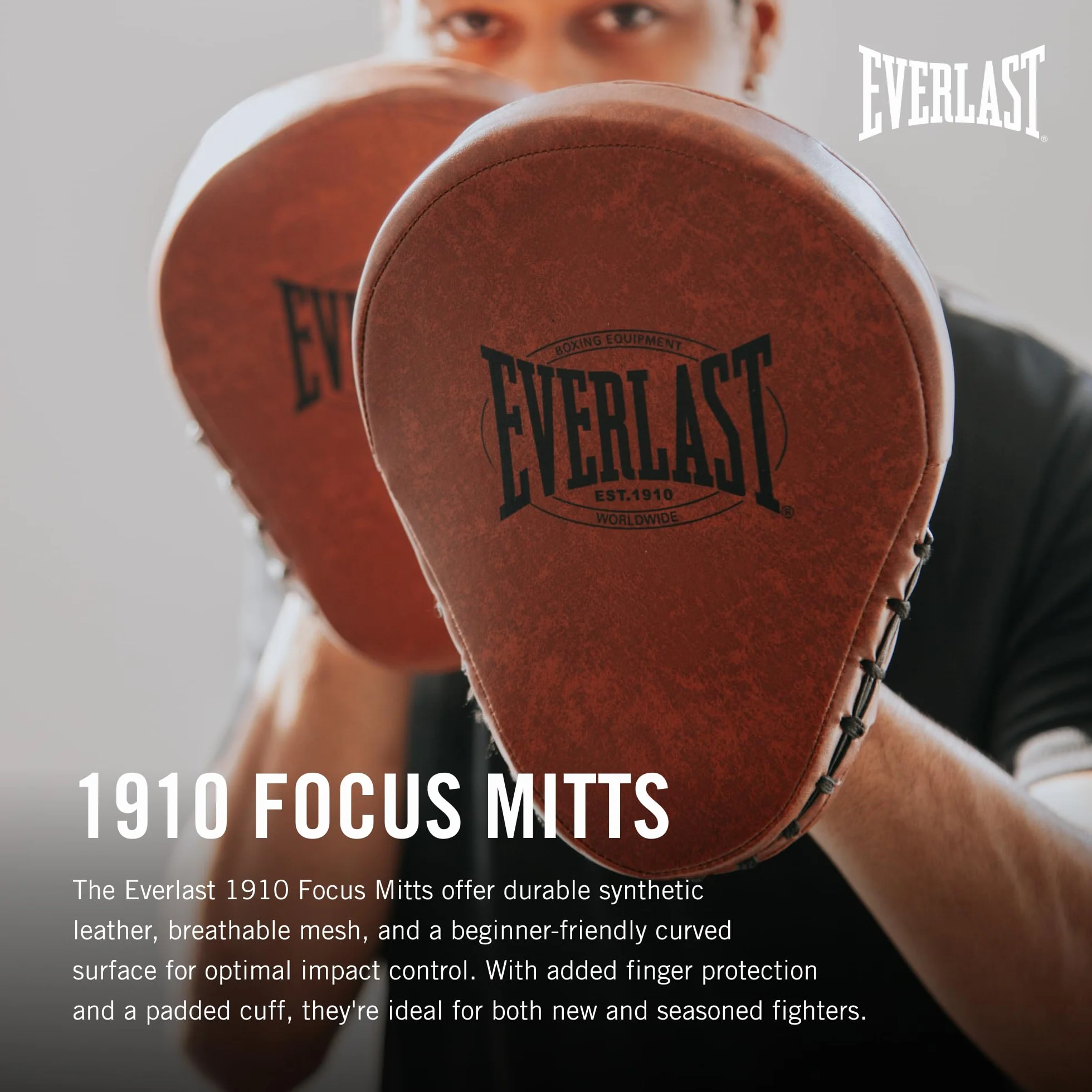 Everlast 1910 Classic Guantes de Boxeo Cuero Cierre Velcro
