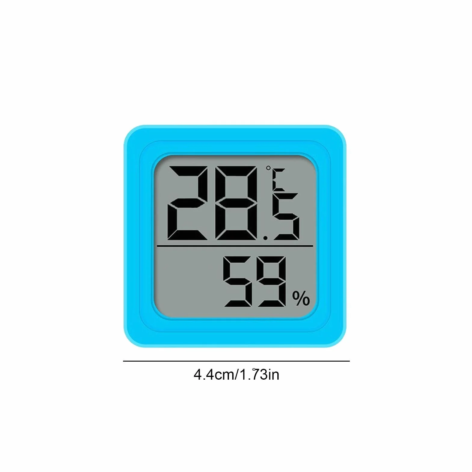 Higrómetro digital para interiores, medidor de humedad con sensor de temperatura de mesa alimentado por batería