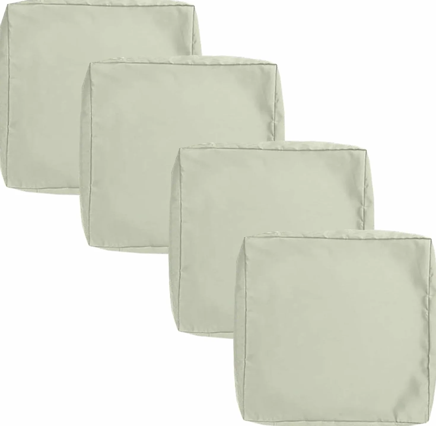 Waterproof Outdoor Sofa Seat Cushion Cover 50x50 60x60 150x45 Patio Cushions Cover for Garden Rattan Furniture