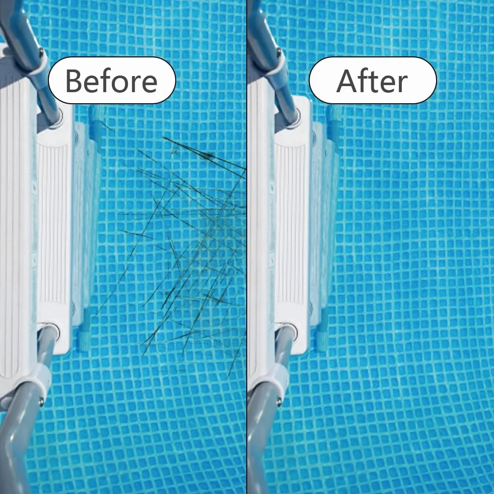 Tapón de Goma para Escalera de Piscina 39mm, Tope de Seguridad 2 Uds