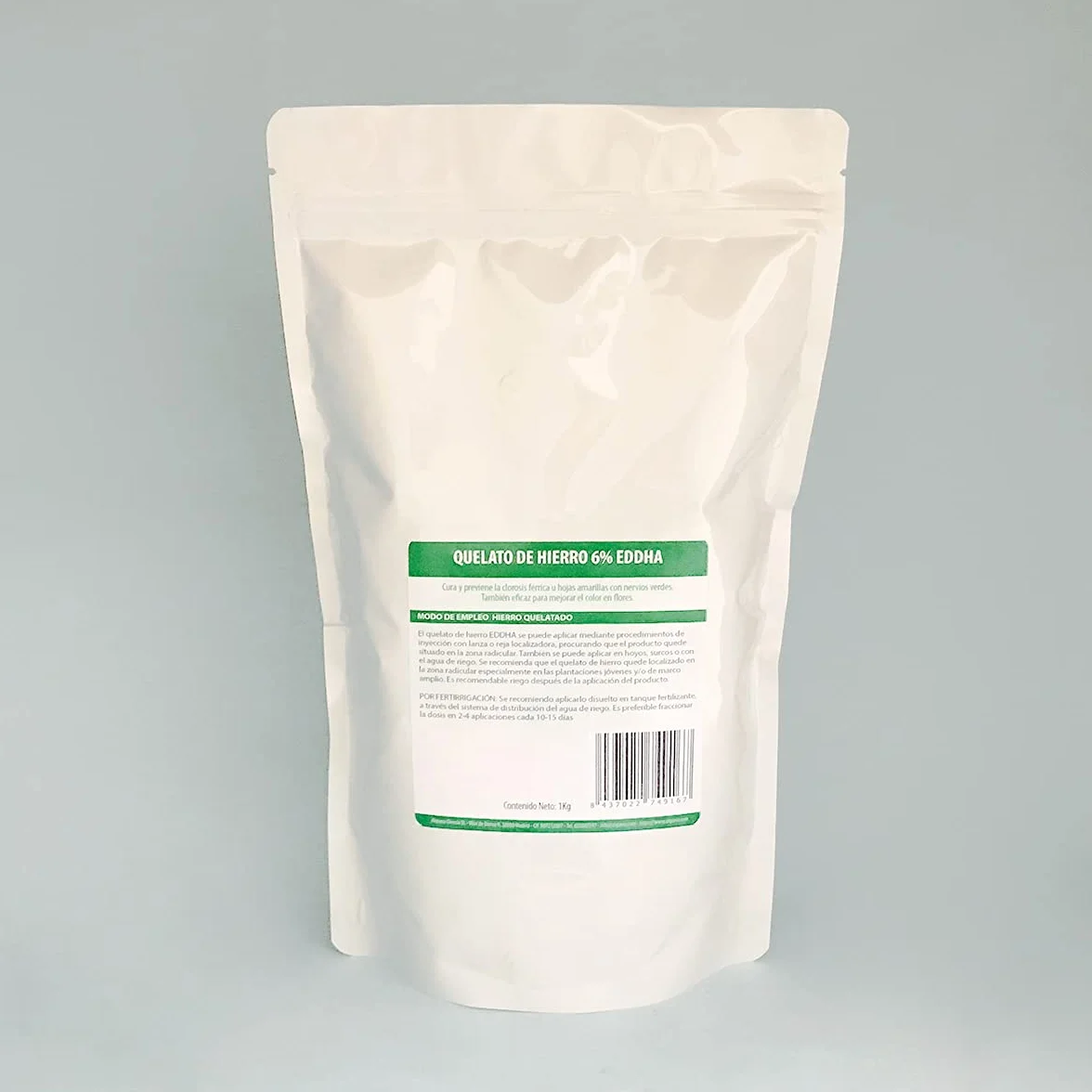 Quelato de Hierro 6% Fe-EDDHA orto orto 4,8% 250g