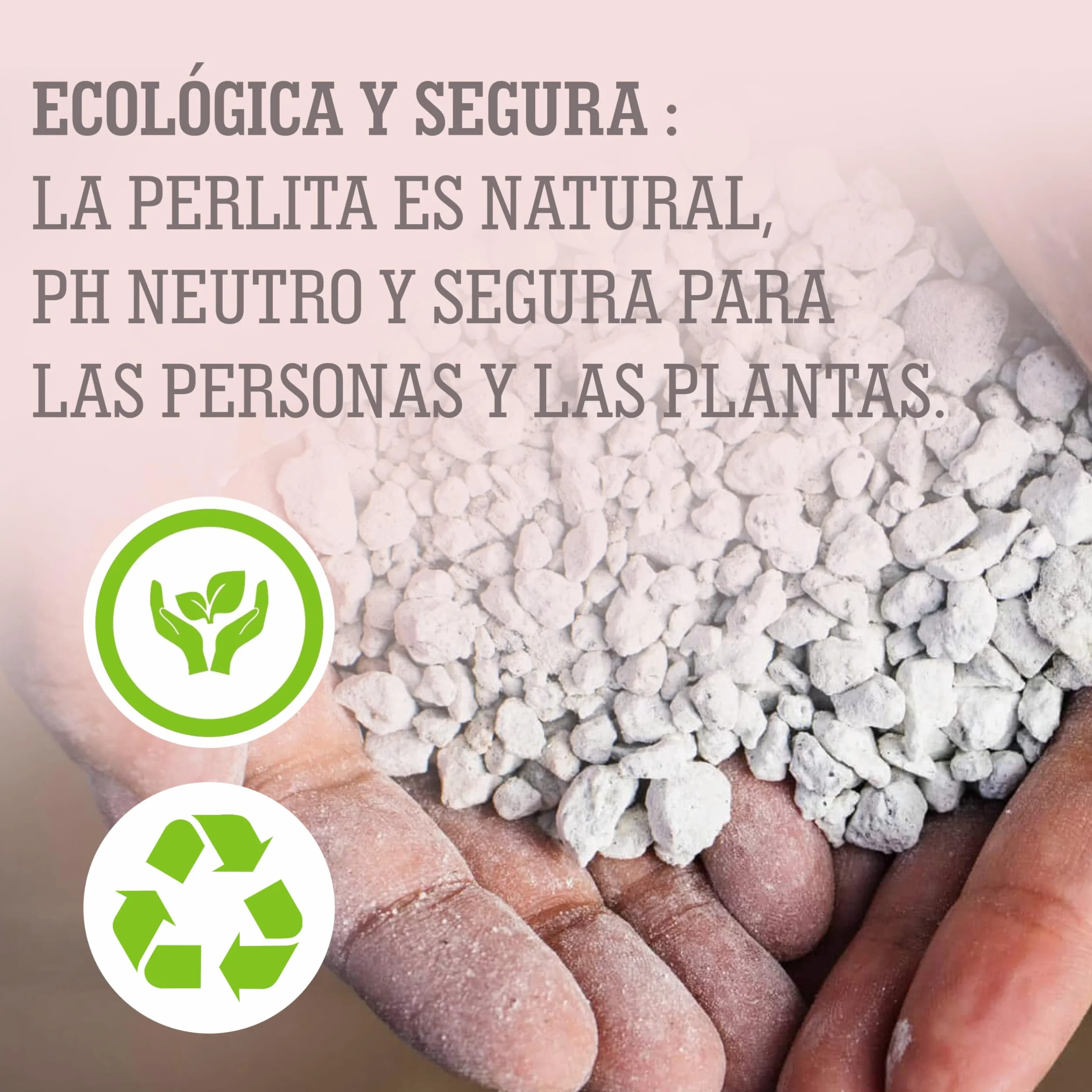 LERAVA Perlite pour Plante 3 L - Naturelle Améliore Drainage Aération
