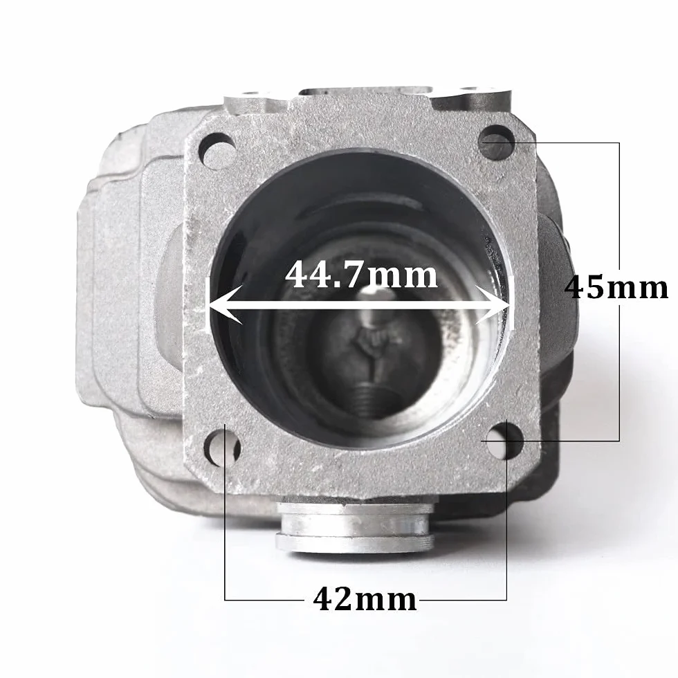 UNARAY Anillo de Pasador de pistón de Cilindro de 44,7mm Apto for Piezas de Motosierra Stihl 026 MS260 260