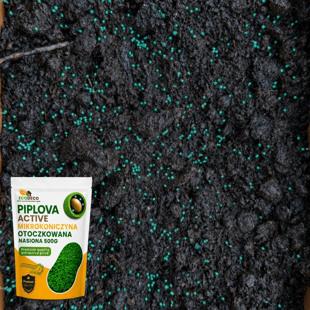 Semillas Césped Trébol Enano 500g (200m²) - Blanco Microtrébol Tapizante Resistente para Jardín