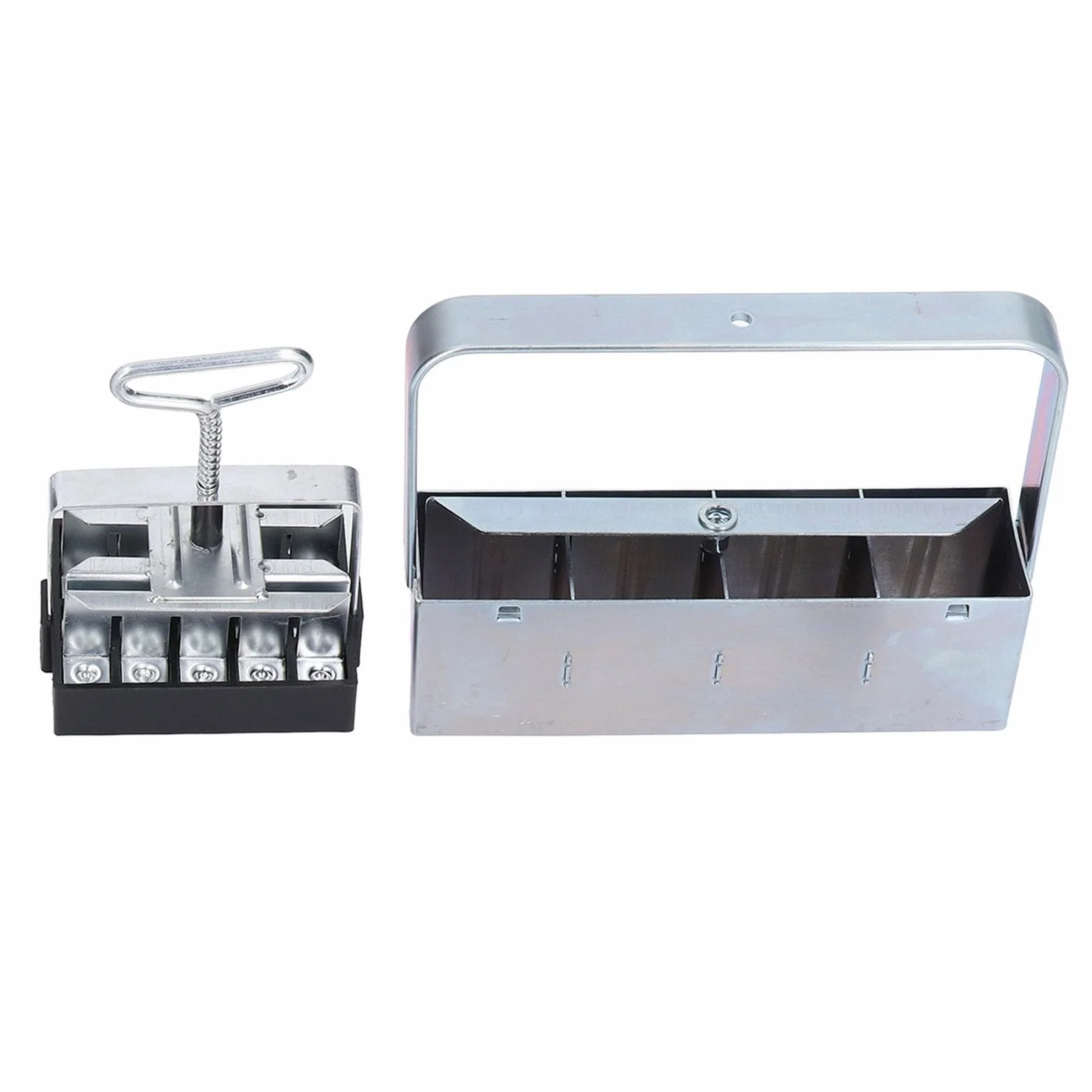Generic Bloqueador de Suelo Manual, Cómodo y Fácil de Usar, para Entusiastas de la Jardinería, Material de Hierro