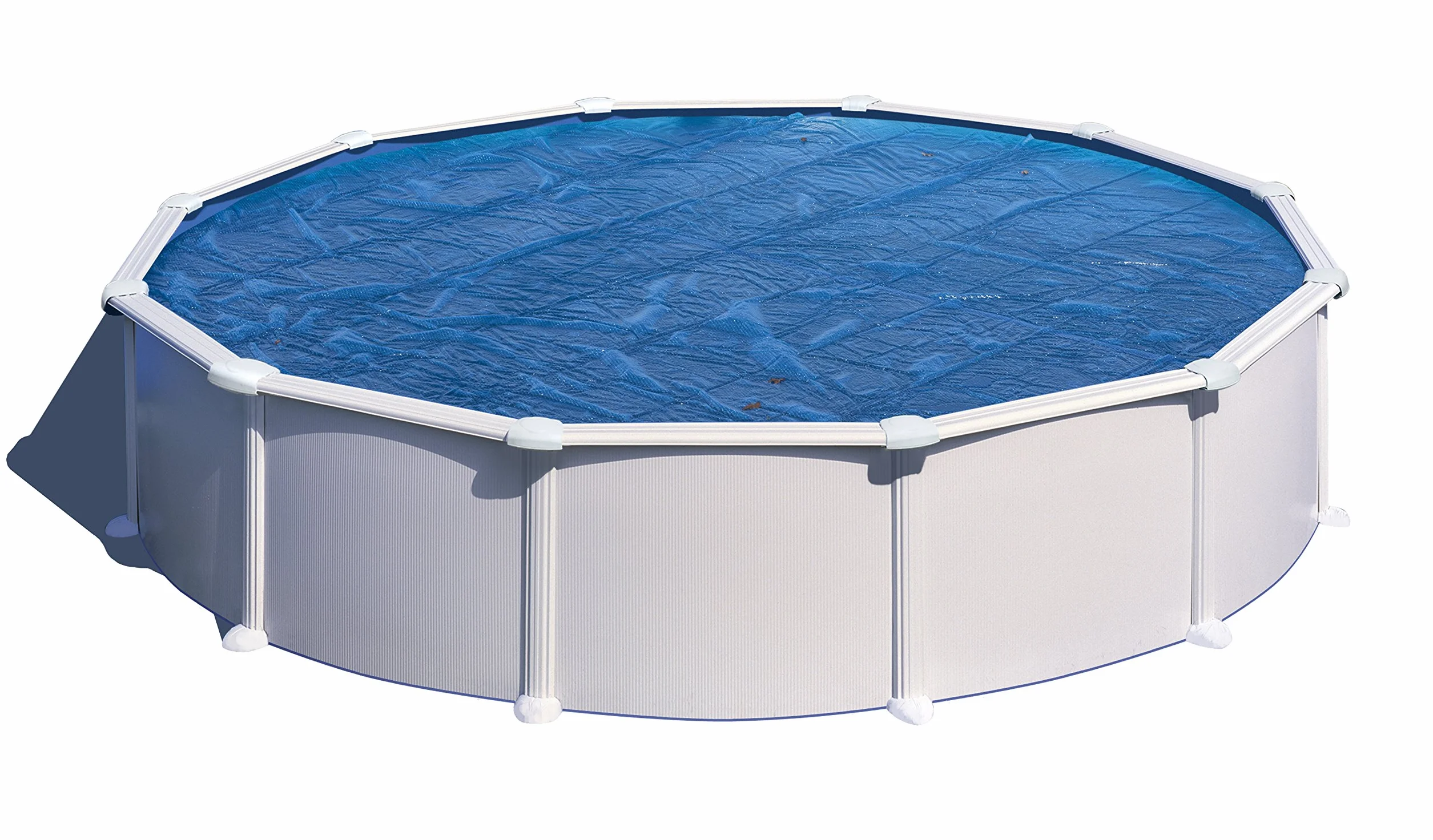 Cobertor de Verano para Piscina Redonda 460 cm Azul Gre CV450