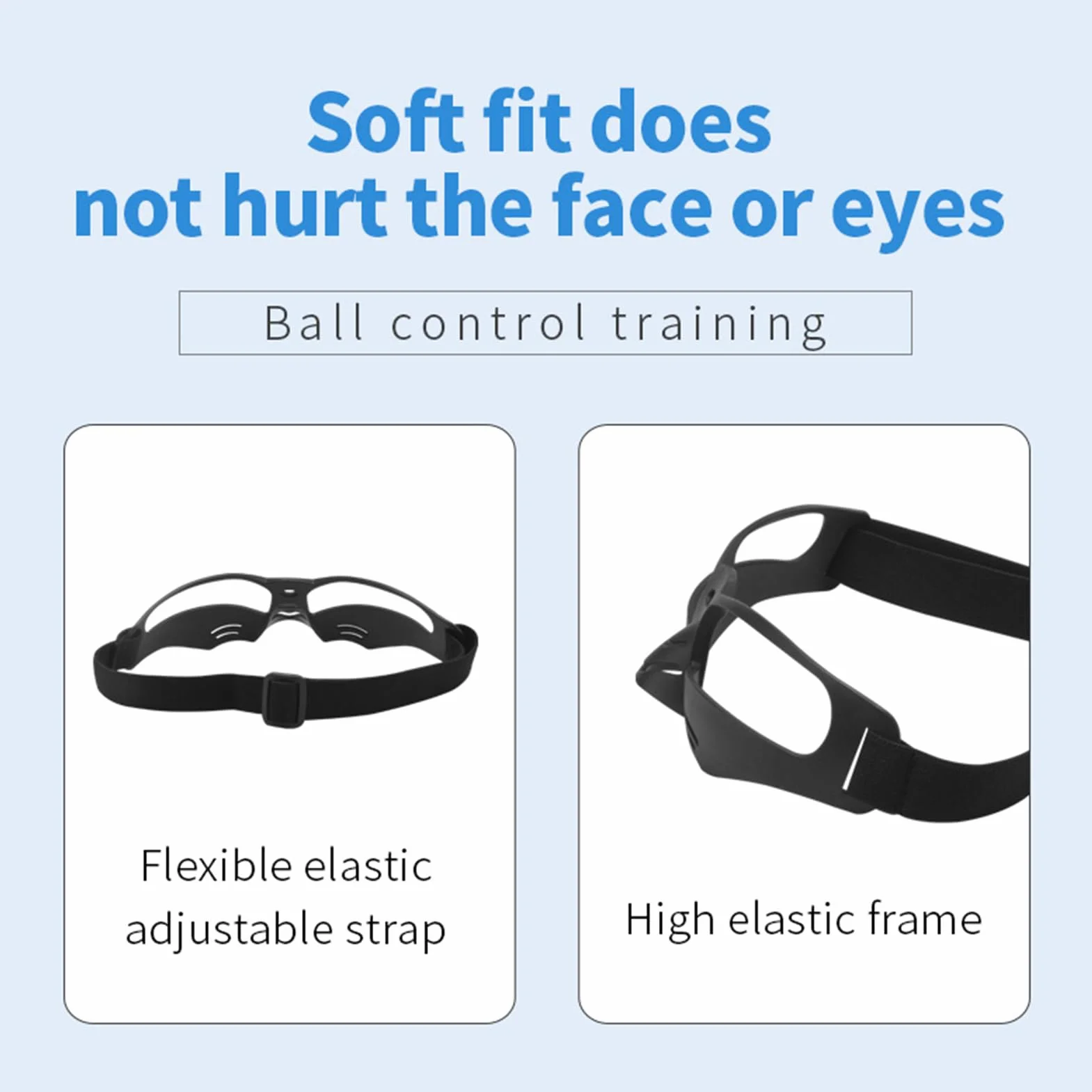 Gafas de entrenamiento de baloncesto deportivas protectoras para jóvenes niños adolescentes adultos