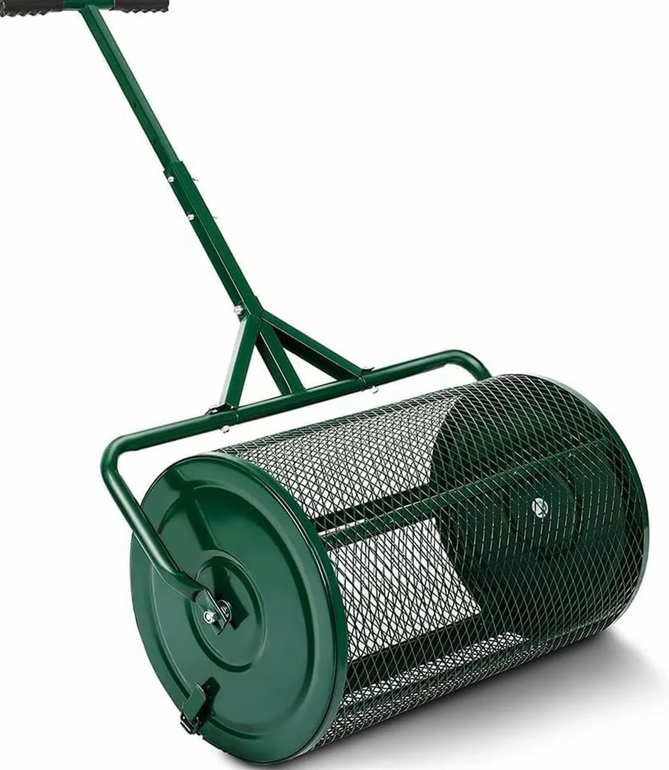 Distribuidor de Compost, Distribuidor de turba, Distribuidor de Fertilizantes, Distribuidor de Malla metálica Ligero y Duradero para Plantar y sembrar