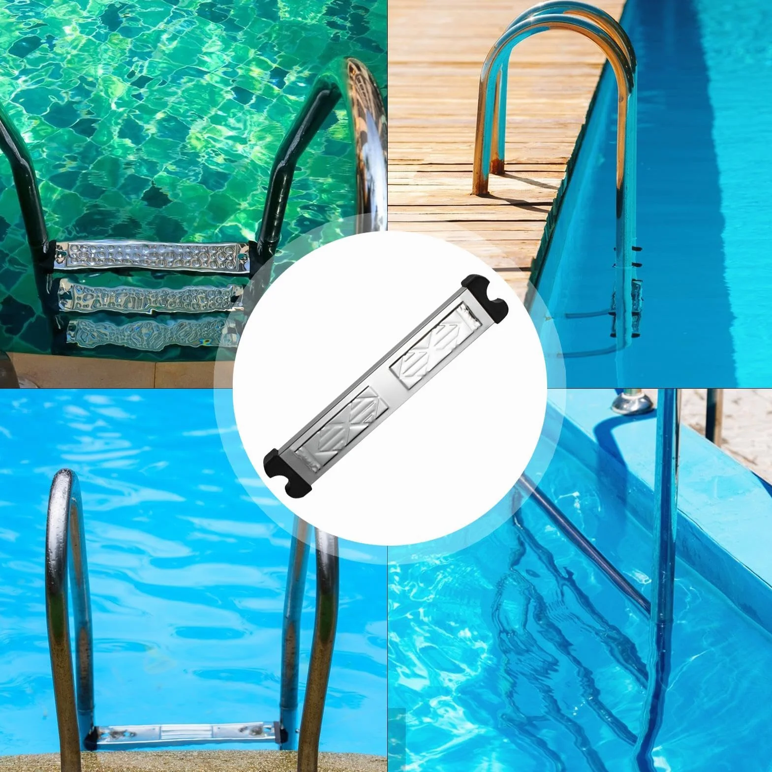 Escalera De Reemplazo De Acero Inoxidable Para Piscina
