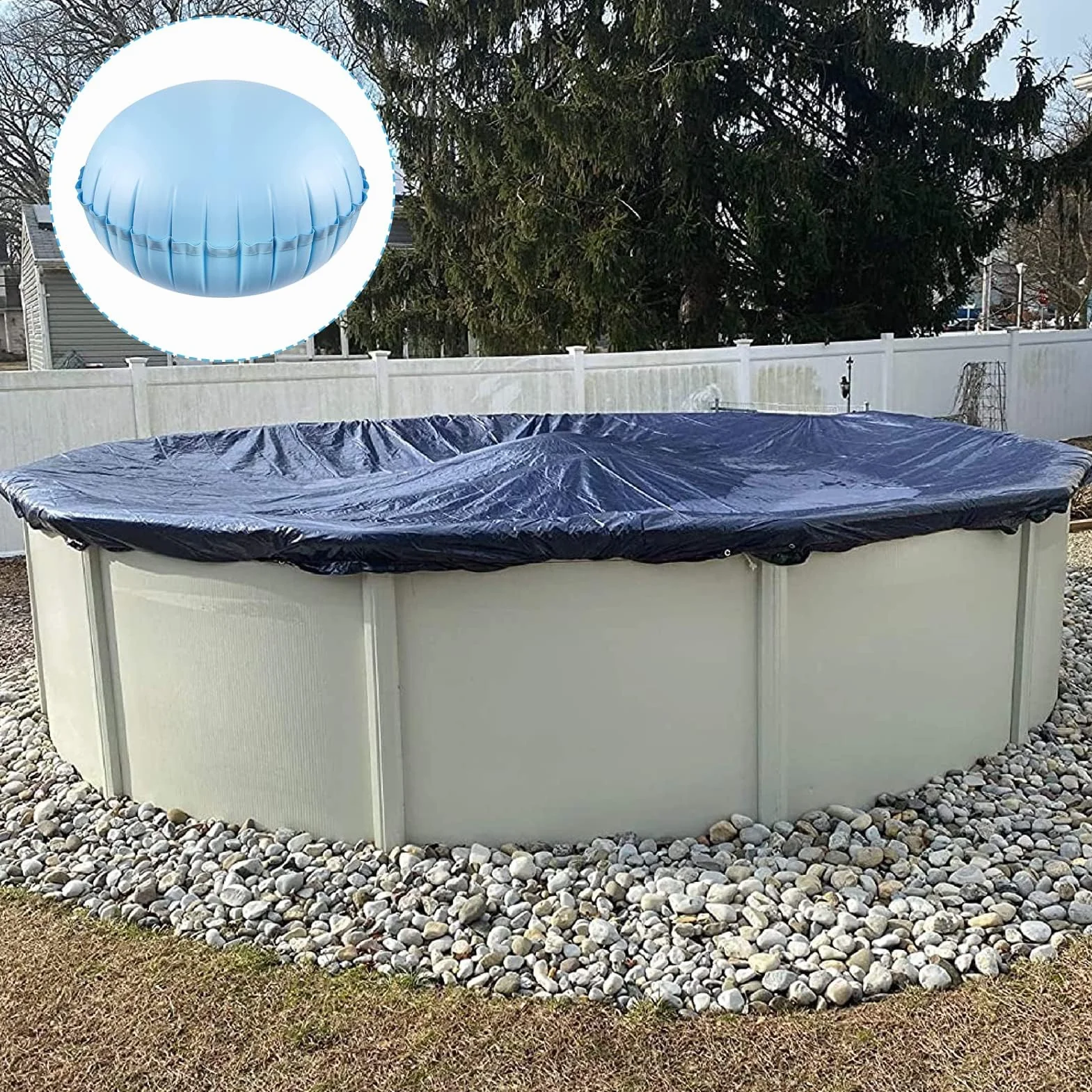 Cojín de Invierno para Piscina 4×4ft Aire Cubierta