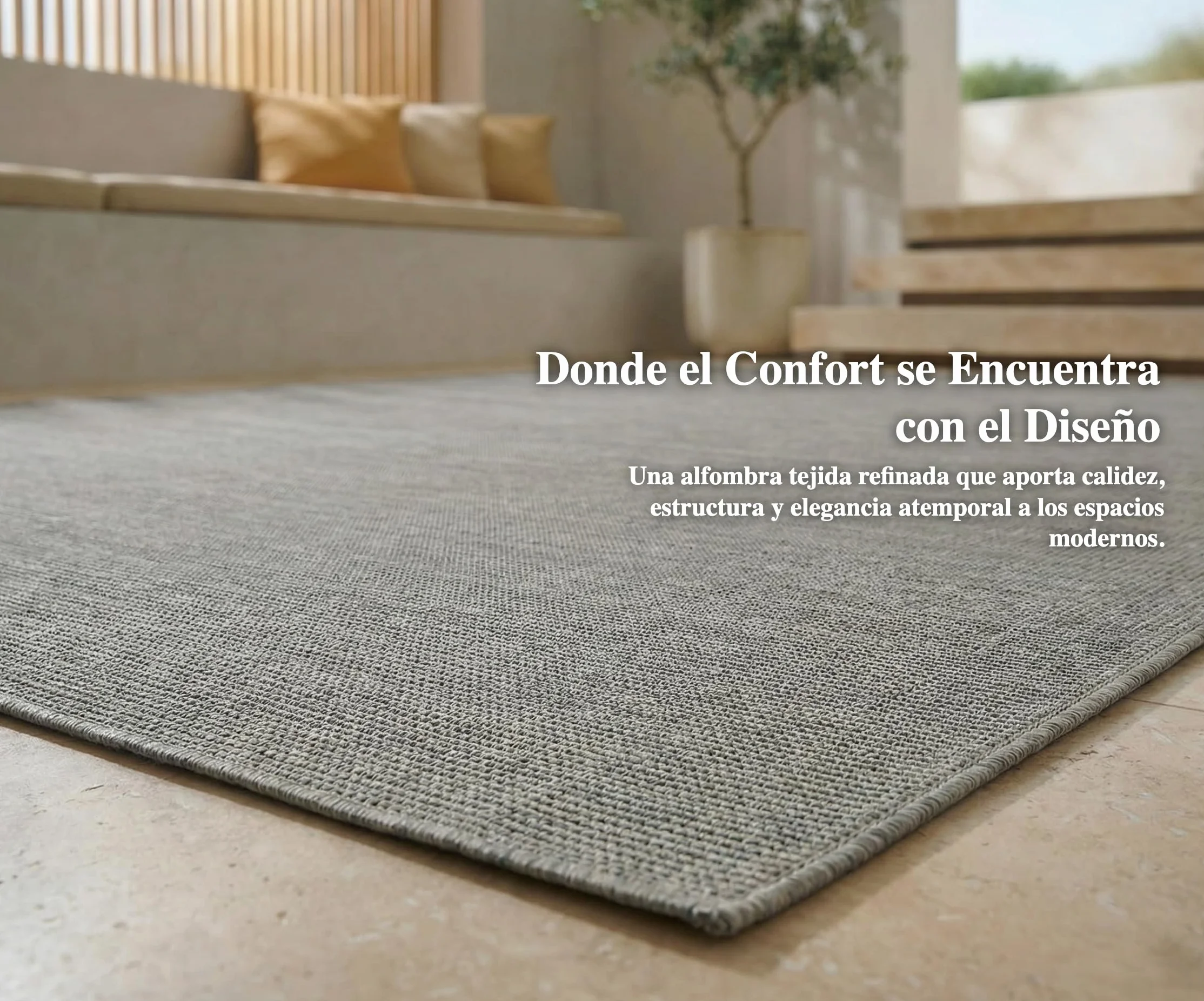 Jimri Alfombra Exterior 160x220 cm Plateada Resistente UV Agua