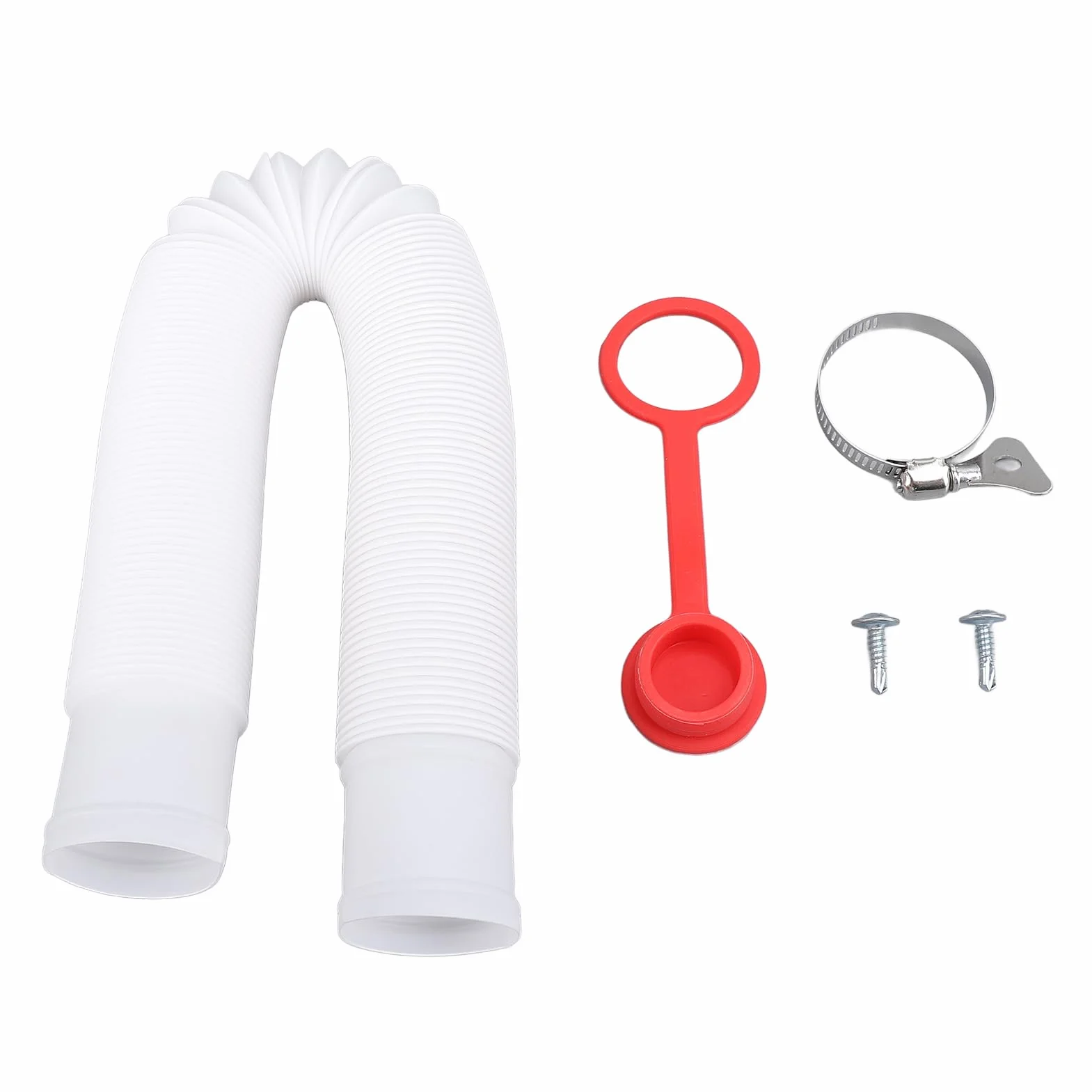 Sistema de recolección de agua de lluvia, desviador redondo de 8 cm, kit de plástico