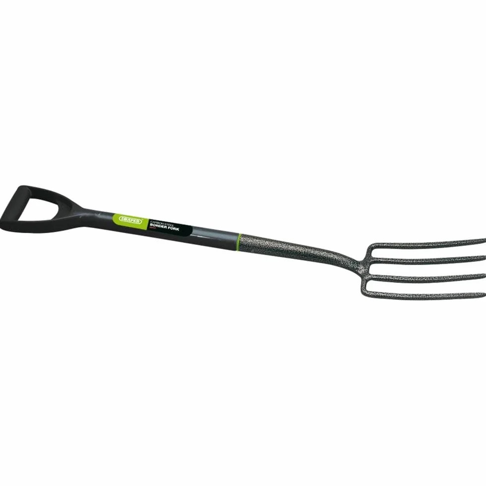 Draper Tools Cuelgue Frontera Tenedor de Acero al Carbono