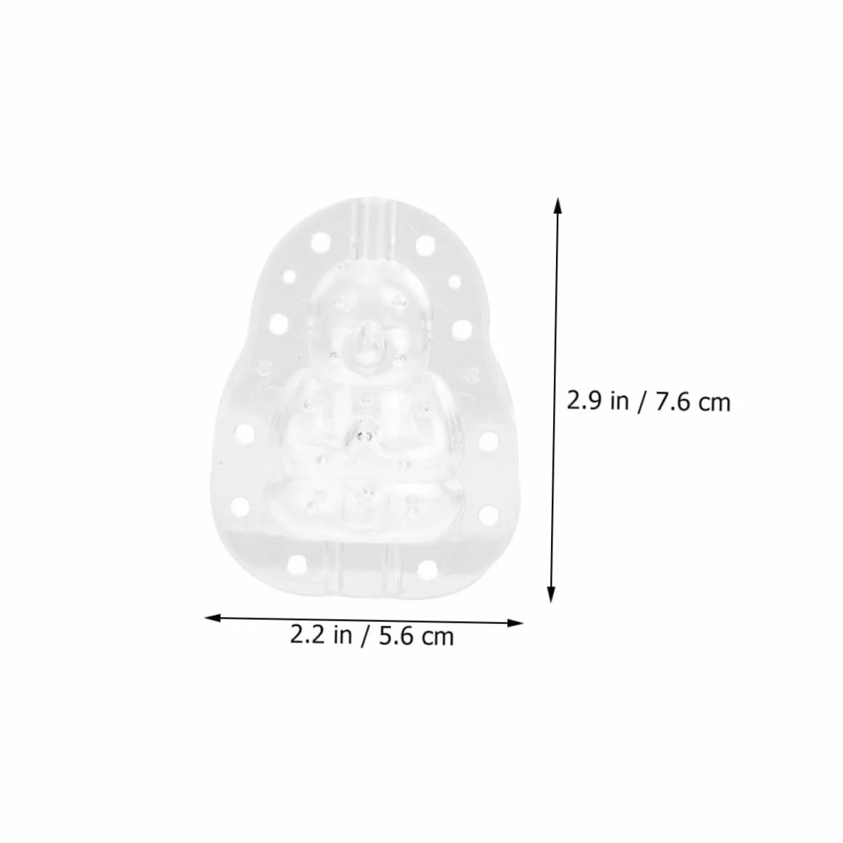 BESPORTBLE 5 piezas Moldes Transparentes Para Frutas Ginseng Jardinería Verduras