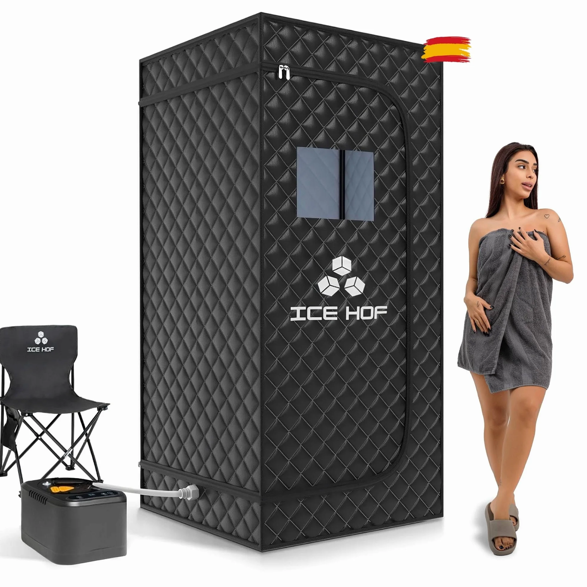 Ice Hof® Sauna Portátil De Vapor, Sauna Seca Portátil, Sauna Exterior, Sauna Home, Sauna para Relajación Y Bienestar