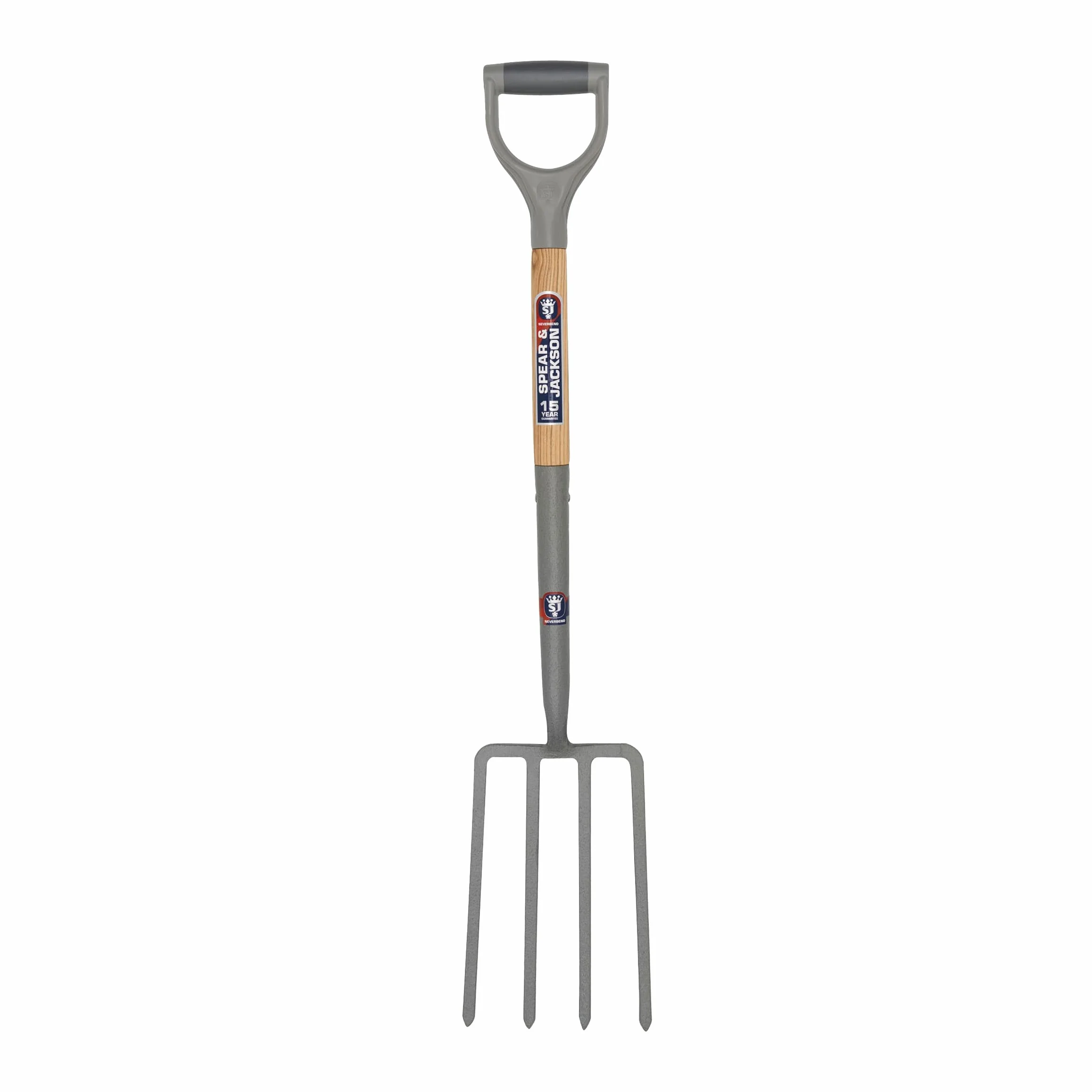 Spear & Jackson 1680NB Tenedor de Cavar de Acero al Carbono Neverbend