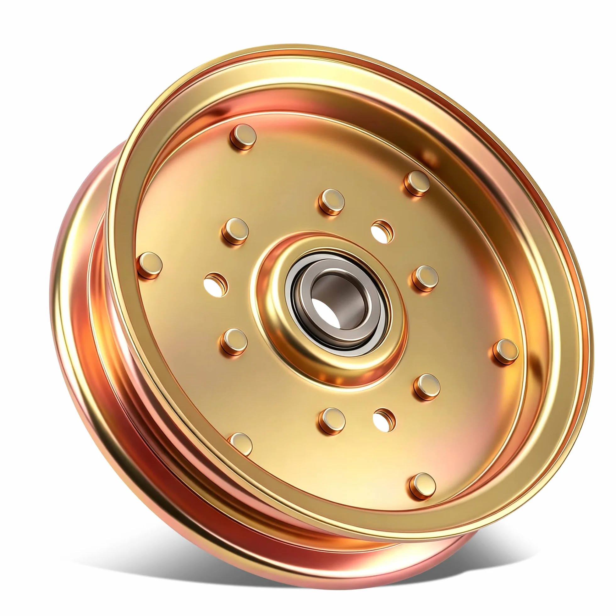 88663 - Polea tensora de repuesto compatible con cortacésped Bush Hog MTH600, RDTH72 – 5-3/4 pulgadas de diámetro; orificio de 5/8 pulgadas; ranura de correa de 1-1/16 pulgadas