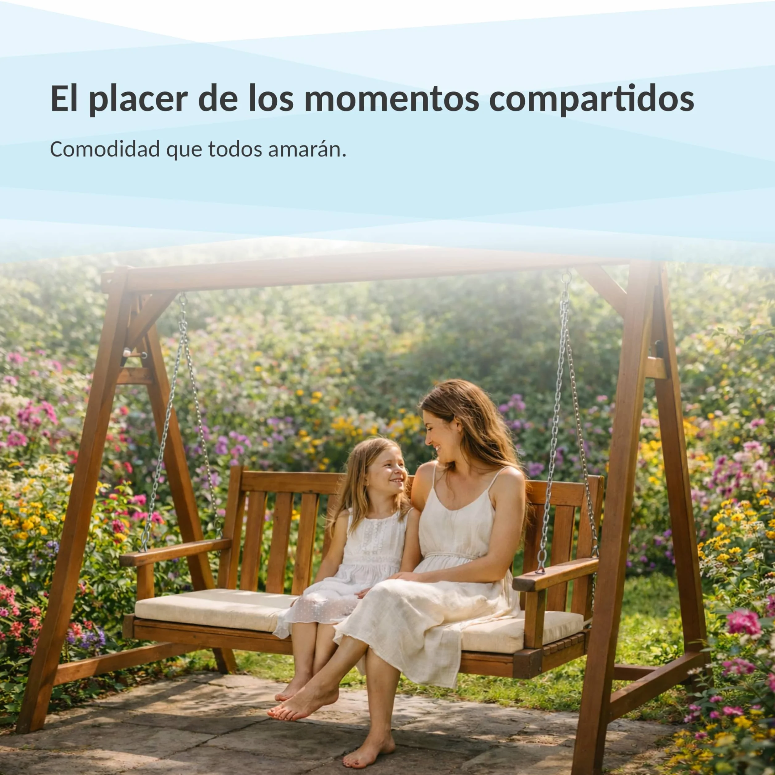 POKAR Cojín de Banco 100x40 cm Funda Extraíble Cintas Antideslizantes Oeko-Tex Antracita