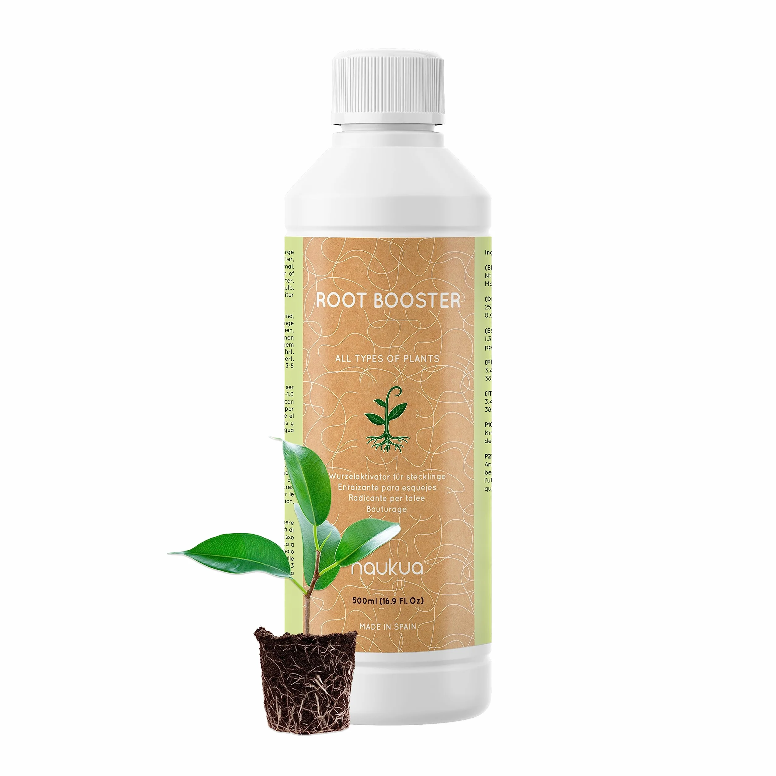 Enraizante para esquejes 500ml Bioestimulante para plantas y flores