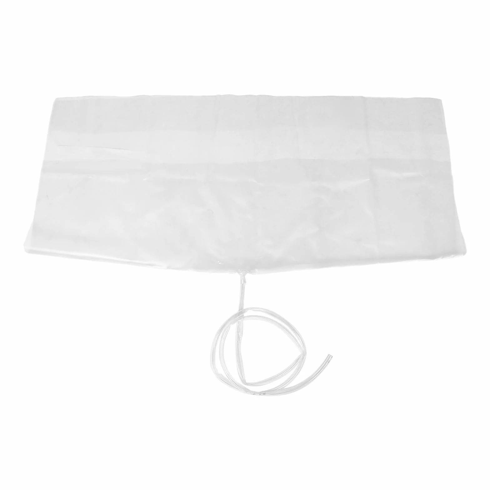 PACKOVE Desviador de Lluvia para Techo Bandeja de Embudo de 120X100 CM Plegable y Tubo de Drenaje de 2 Metros, Kit de Lona para Reparación Rápida de Fugas en Hogar