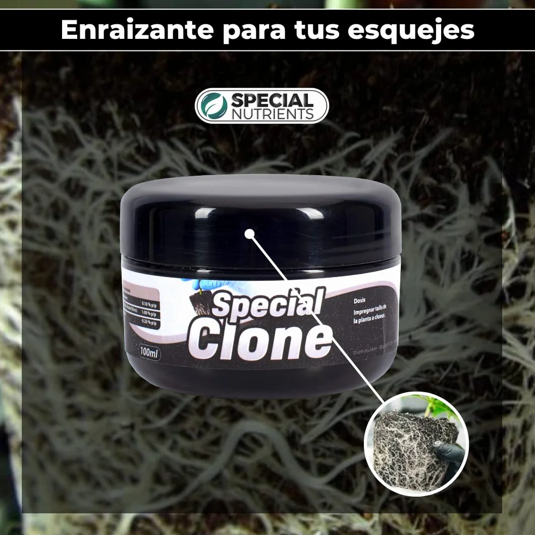 Enraizante para Esquejes Orgánico - Hormonas de Enraizamiento - Potenciador de Raíces Rápidas - 100ml
