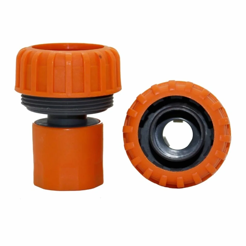 Conector de codo de tubería 1" Lavado de manguera de agua del grifo conectores estándar adaptador de coche Jardín de riego Tubería conexión de la manguera reparación de las articulaciones 50 PC