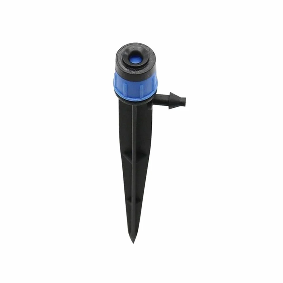 Boquilla de nebulización para riego de Jardines LR 200 Piezas Jardín microaspersión Agricultura Boquilla Dispersión Gotero 16cm Insertar el Soporte Dispersión Gotero de riego del Invernadero