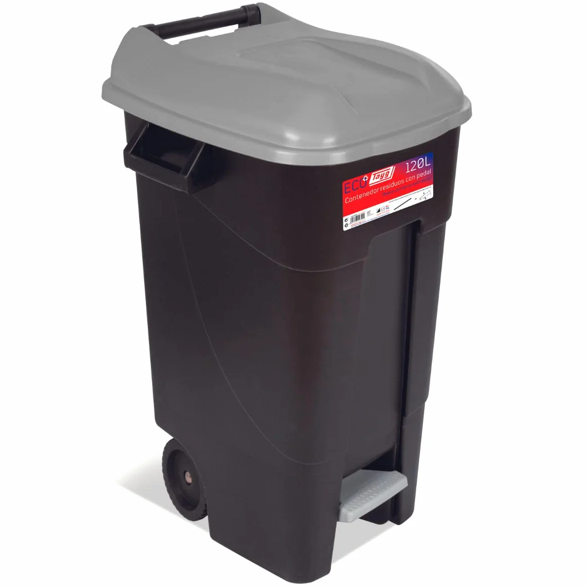 Tayg Contenedor de residuos 120 l pedal