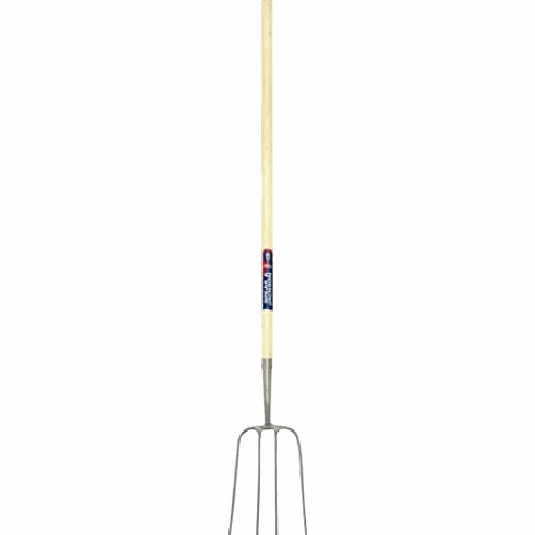 Spear & Jackson 1600HS Horca para Estiércol de Mando Largo