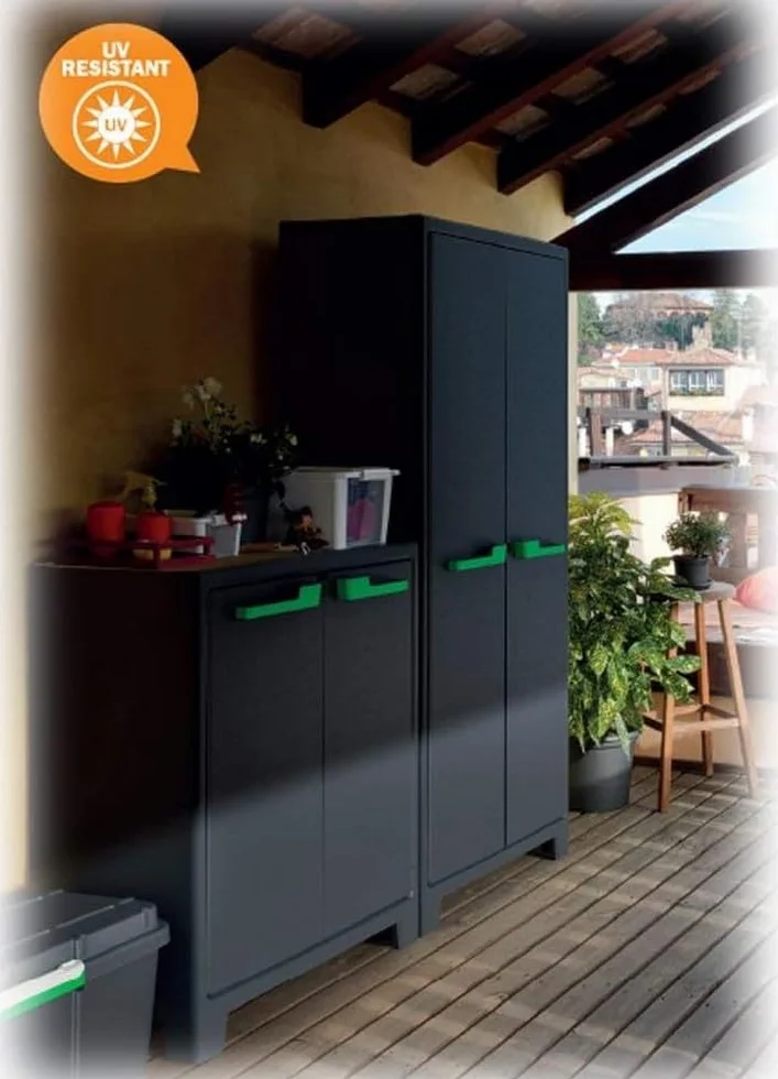 Keter Compact Store Cubo 90 x 55 x 100 cm Gris Antracita