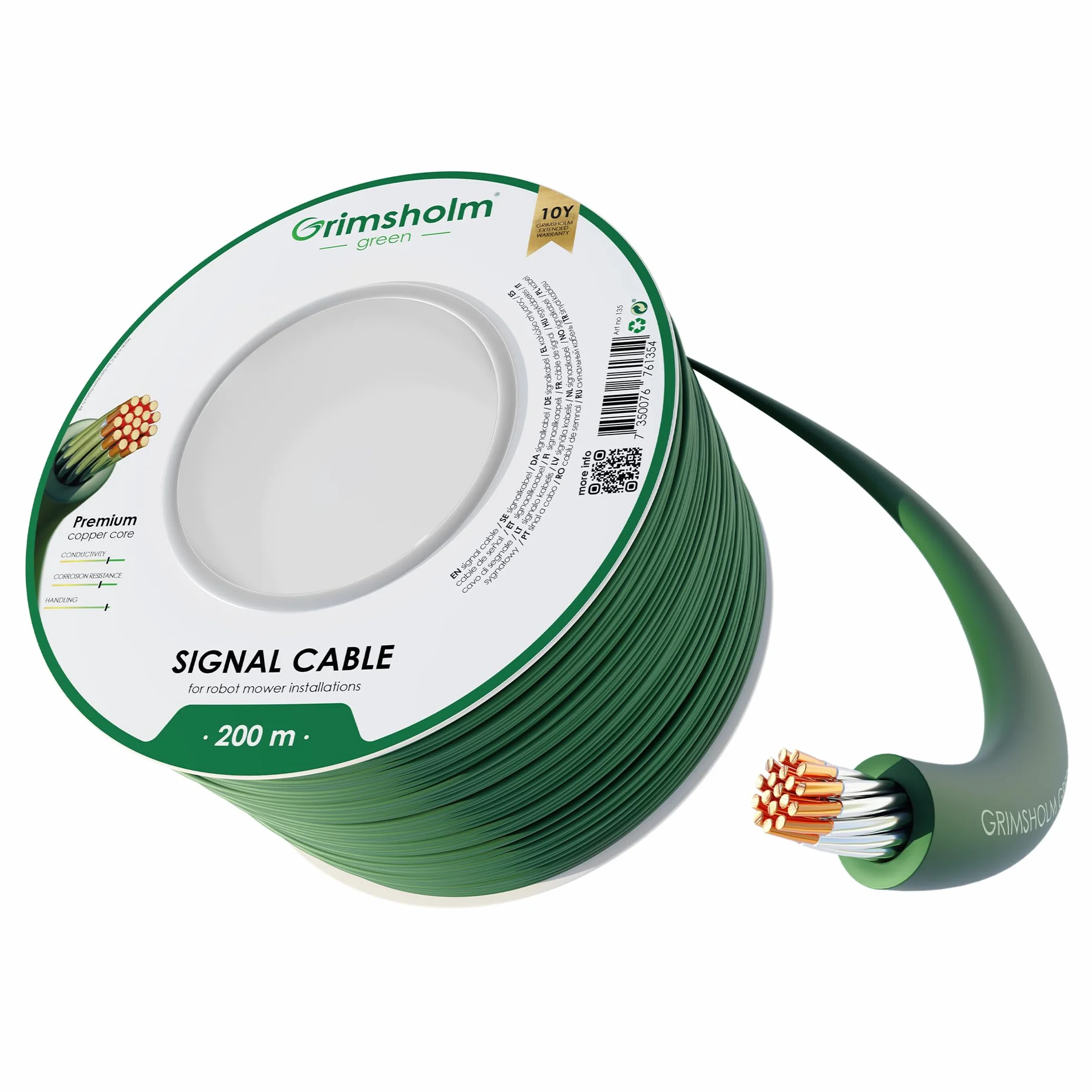 Cable de señal Premium, 200 m