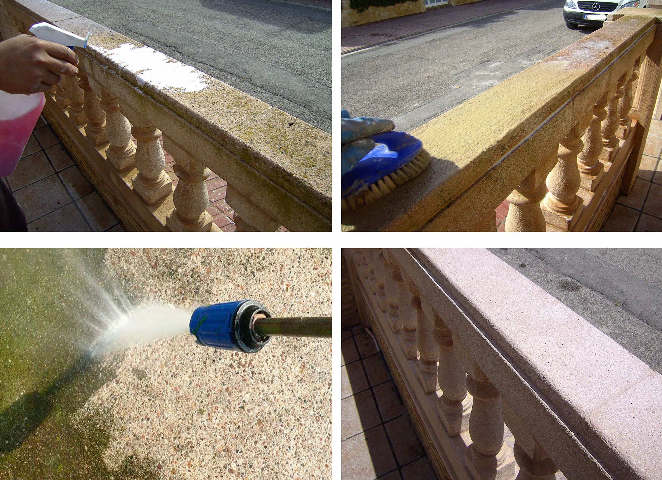 Tecno Prodist TECNOCLEAN Limpiador de Piedras de coronación Piscinas 1 Litro