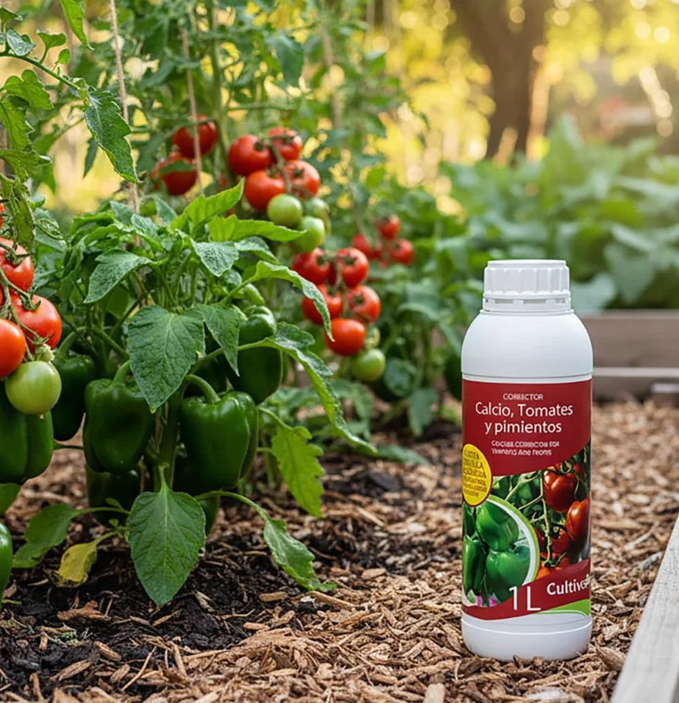 CULTIVERS Calcio Líquido para Tomates y Pimientos 5 L Abono Líquido con Calcio para Cultivos Hortícolas
