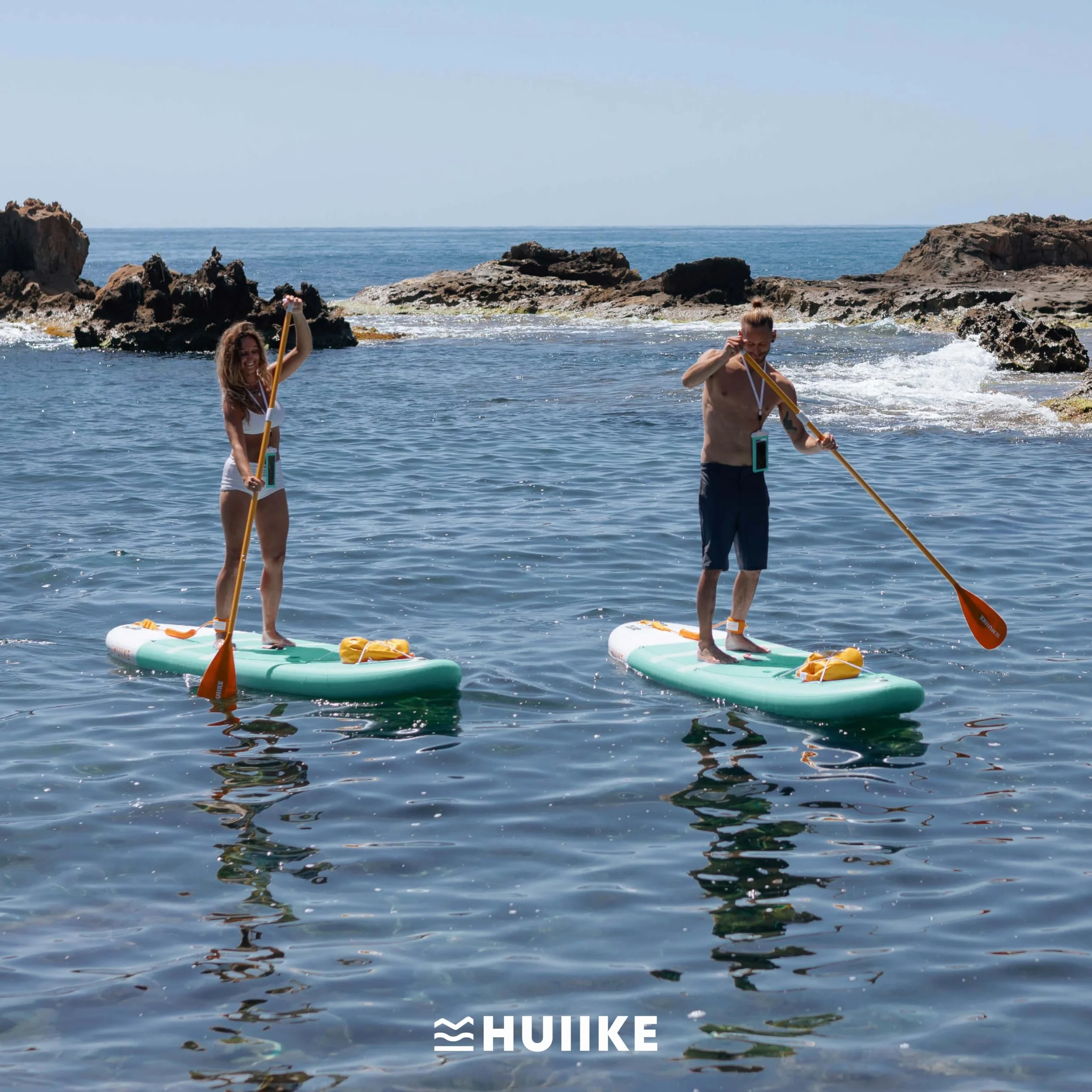 HUIIKE Tabla Paddle Surf Hinchable 305x84x15 cm 130 kg con Accesorios
