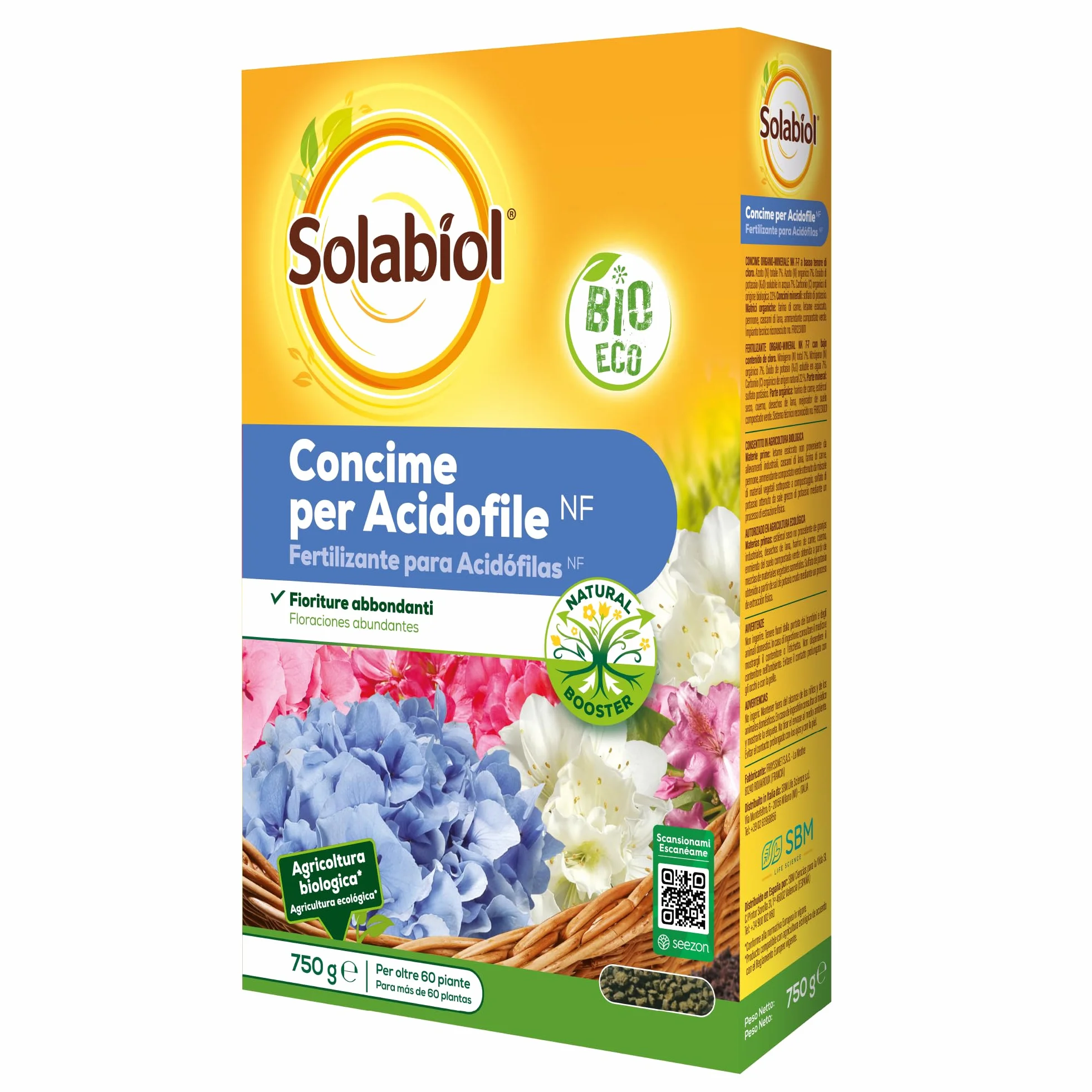 Solabiol Fertilizante cítricos 100% orgánicos con estimulador radicular