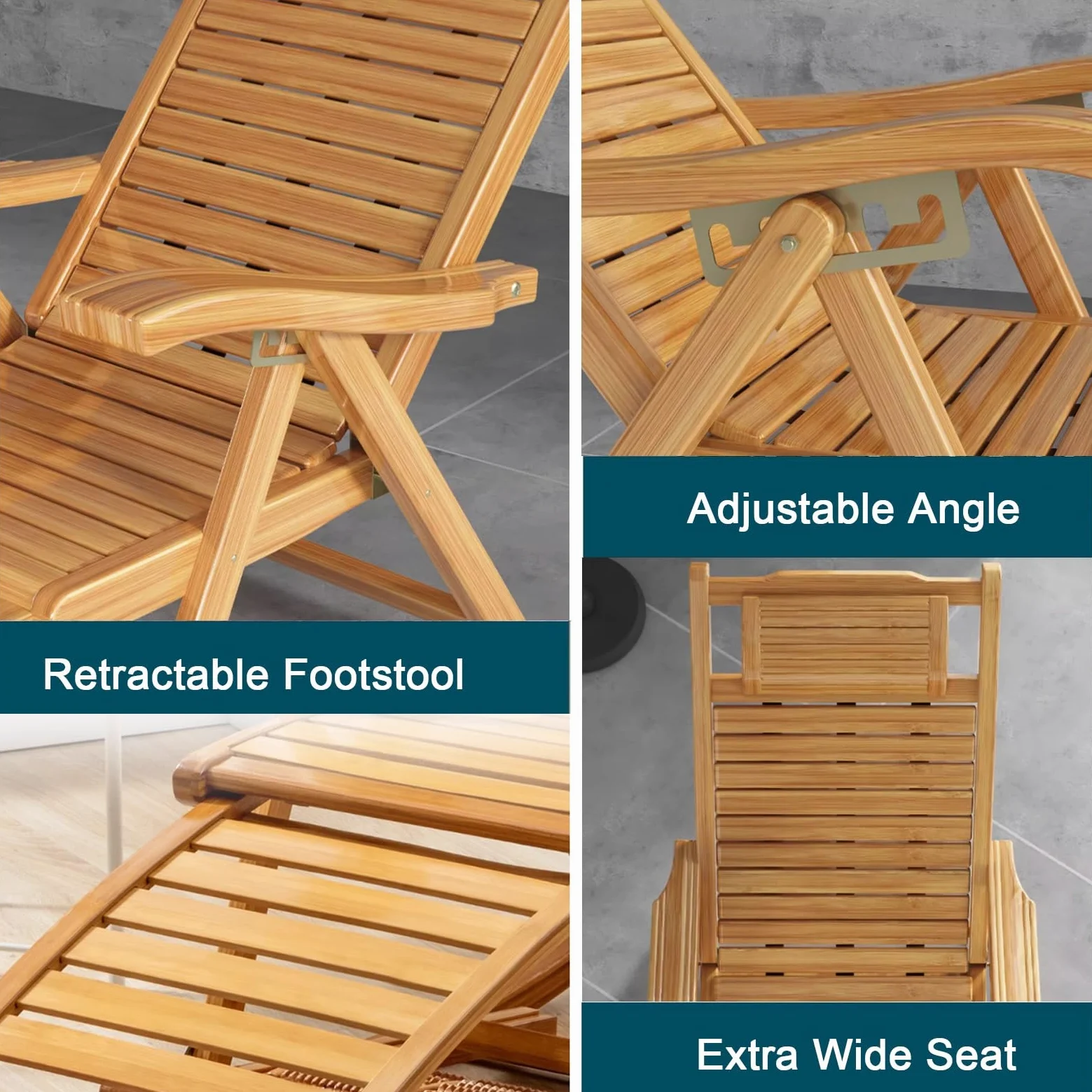 Tumbona plegable para jardín, silla reclinable de gravedad cero, silla relajante, plegable, para patio, césped, relajación
