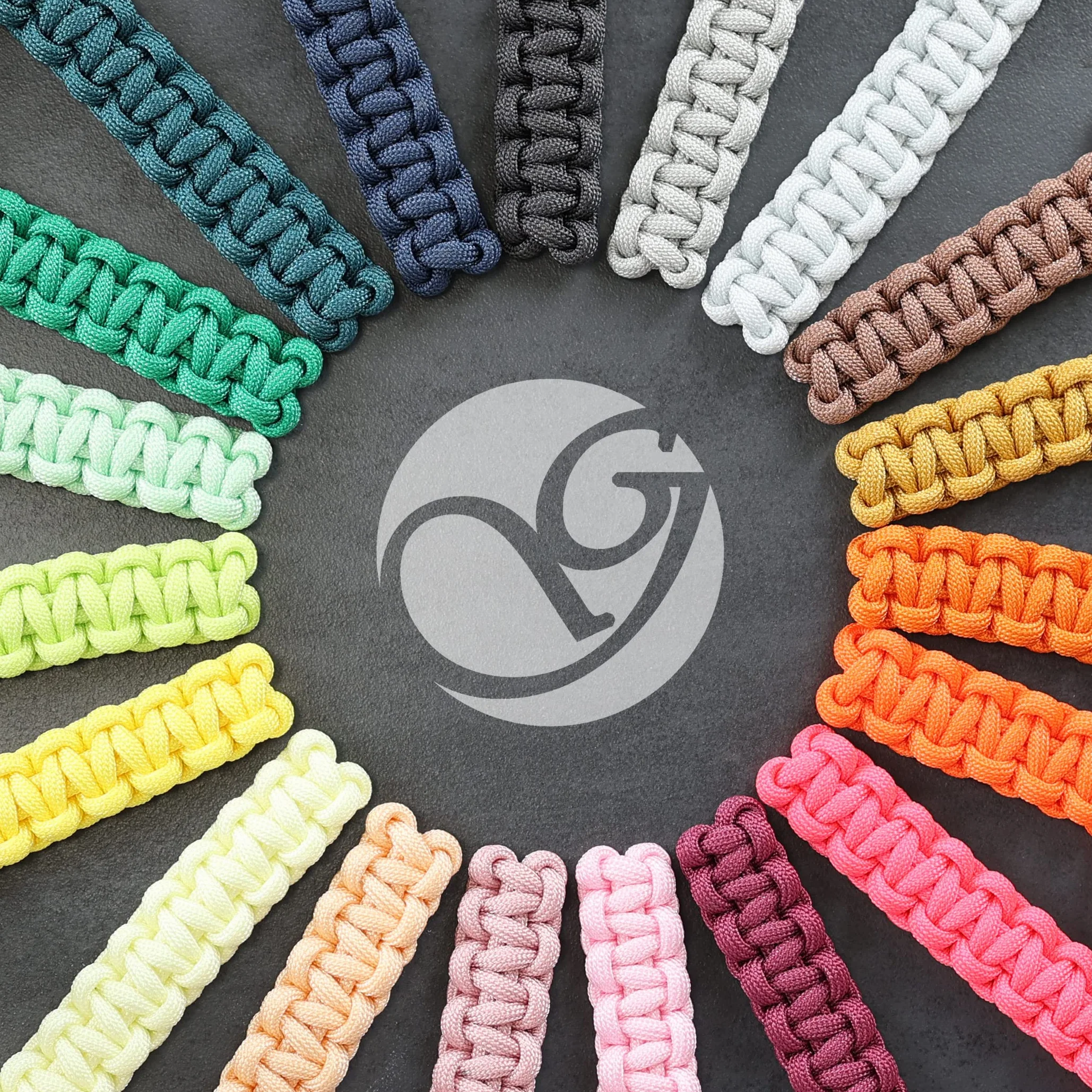 Ganzoo Paracord 550 cordon de supervivencia 4 mm 31 m amarillo y negro 7 hebras interiores cuerda de nylon poliester